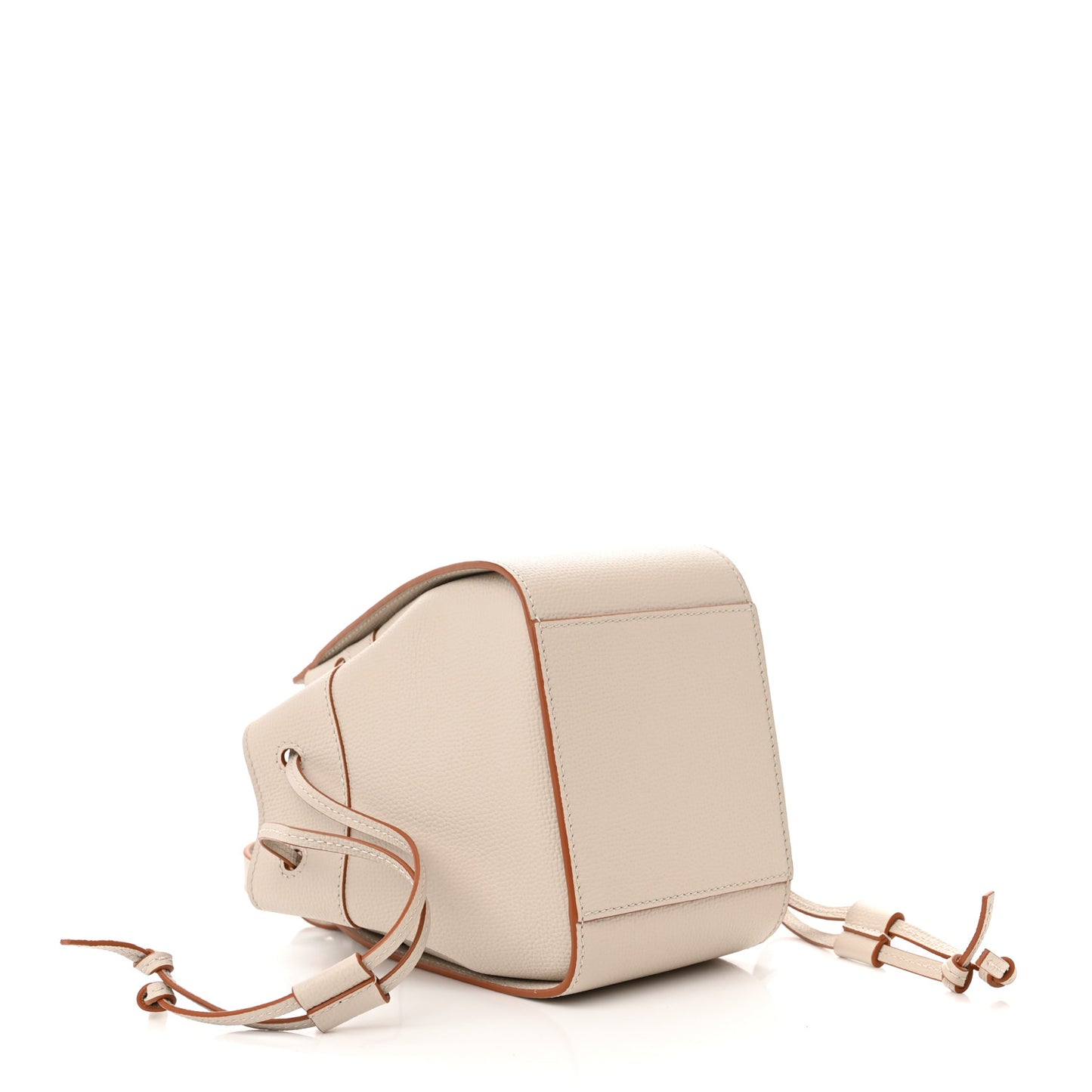 Pebble Grain Calfskin Mini Hammock Shoulder Bag Light Ghost