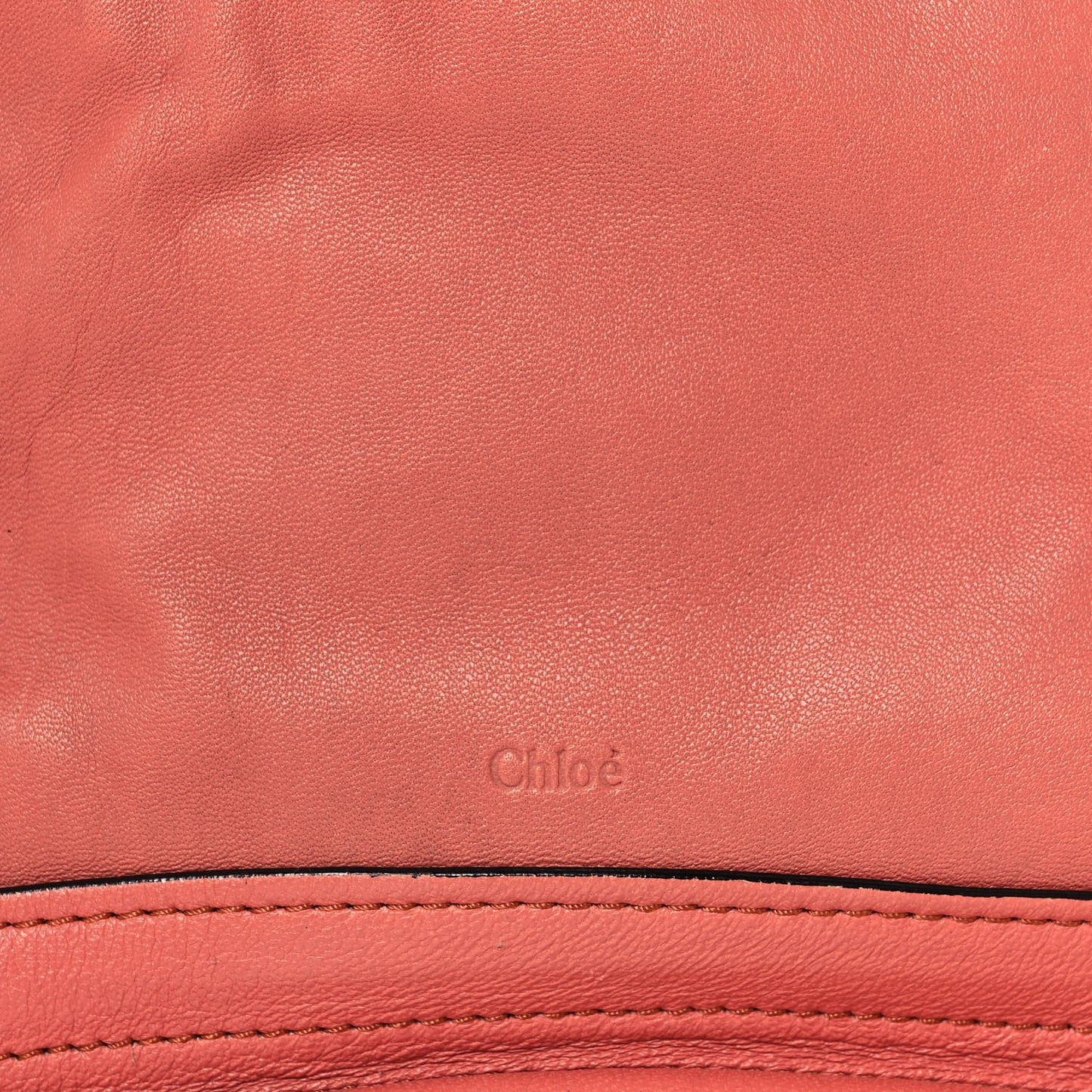 Calfskin Medium Military Paraty Peach Pink