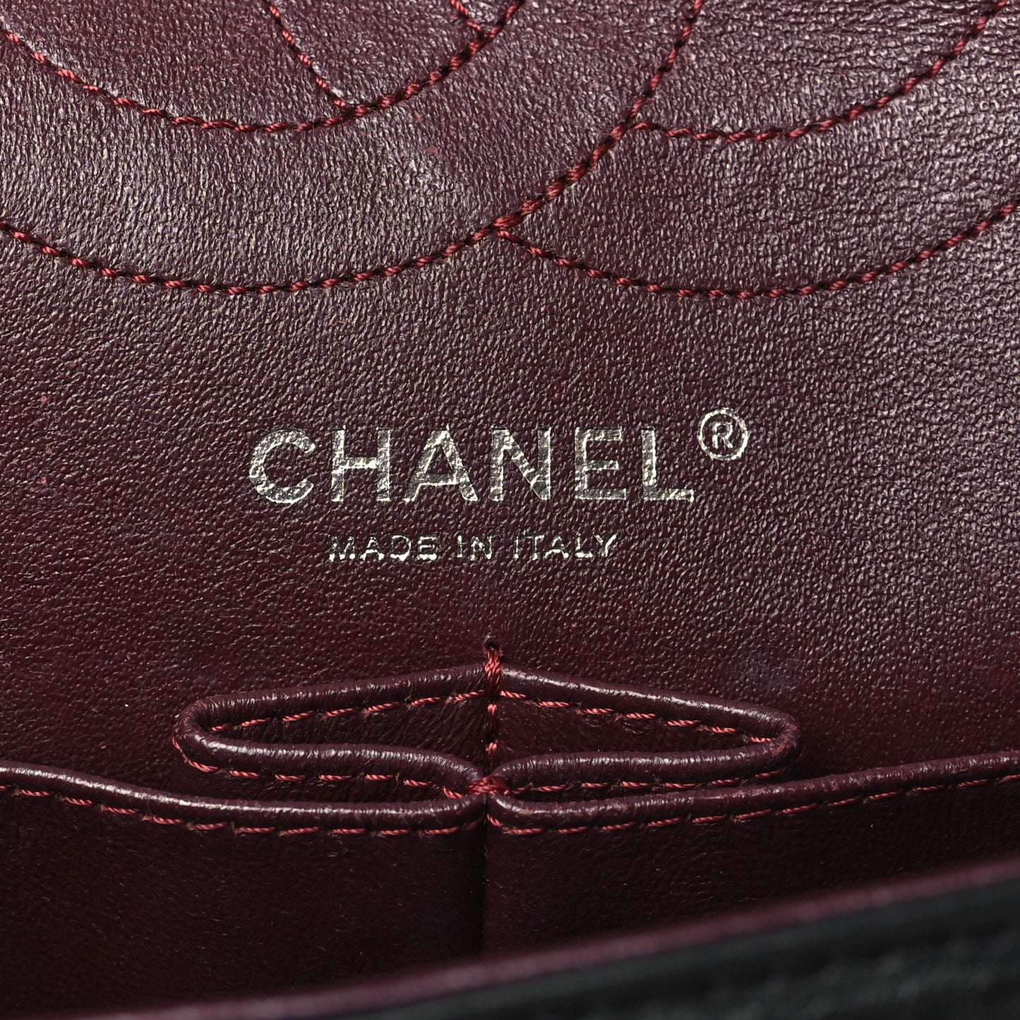 Aged Calfskin Quilted 2.55 Reissue 226 Flap Black