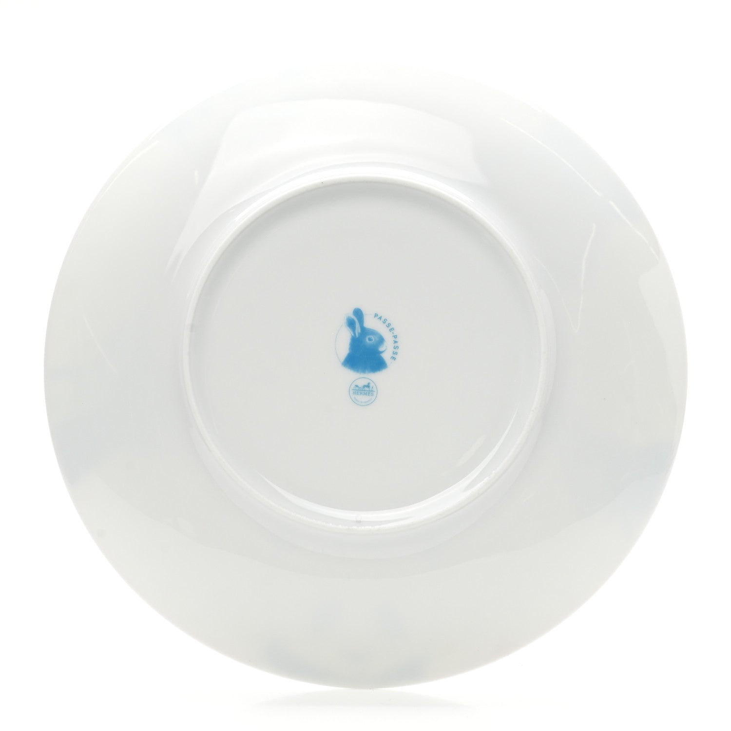 Hermes Porcelain Passe-Passe Dessert Plate 3 of 7