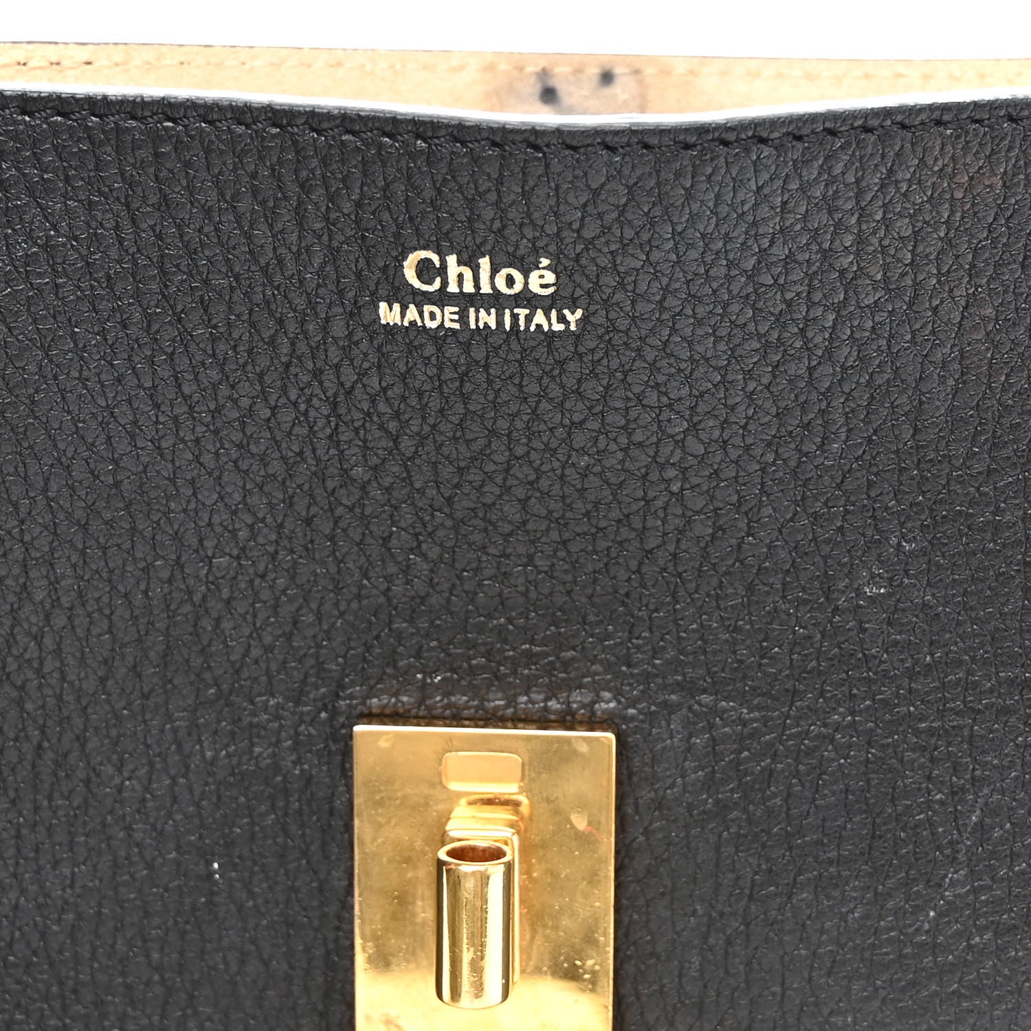 Chloe Grained Lambskin Drew Shoulder Bag Black 6 of 10