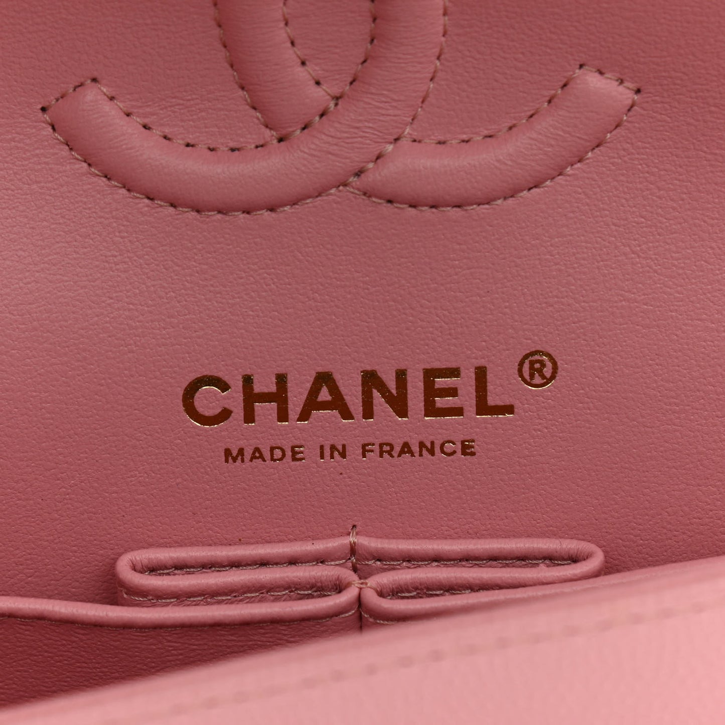 Caviar Quilted Small Double Flap Pink