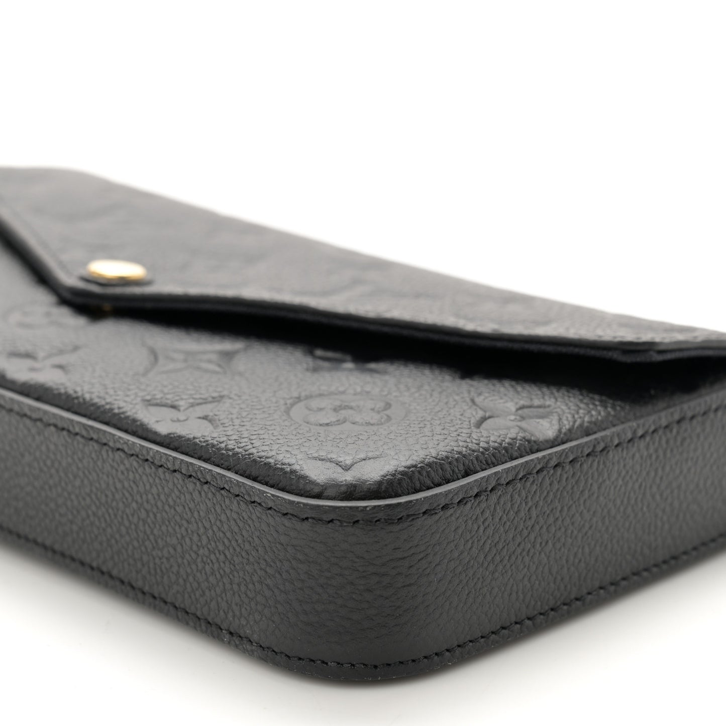 Empreinte Pochette Felicie Chain Wallet Black