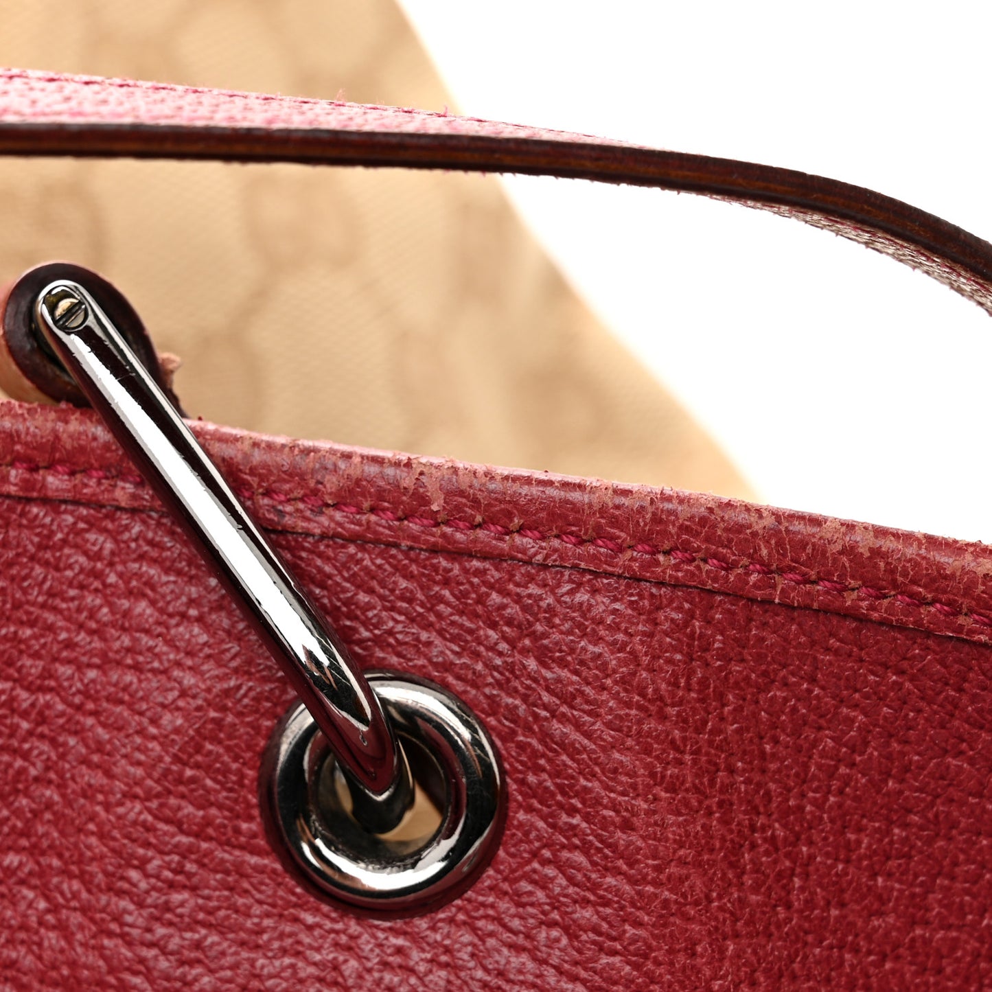 Monogram Large Eclipse Tote Red