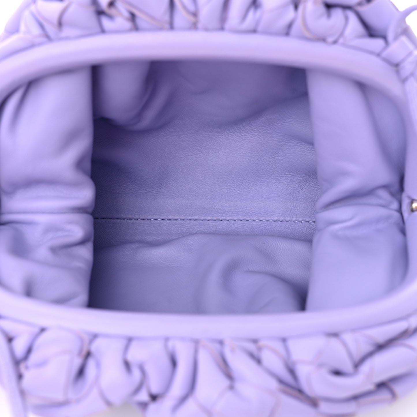 Nappa Intrecciato The Mini Pouch Wisteria