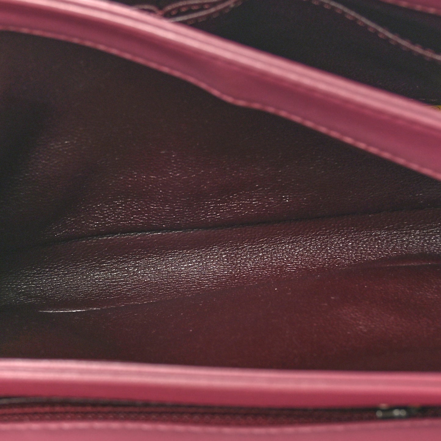 Lambskin Quilted Small Trendy CC Flap Dual Handle Bag Purple