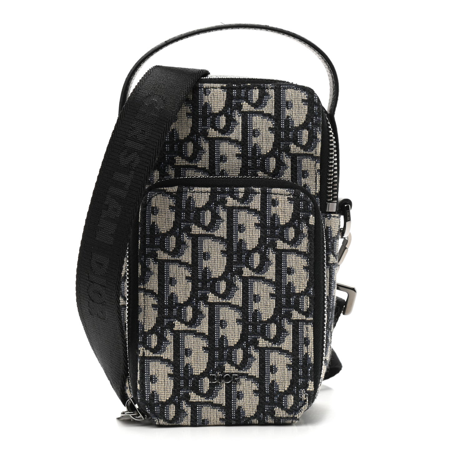 Oblique Crossbody Bag Blue