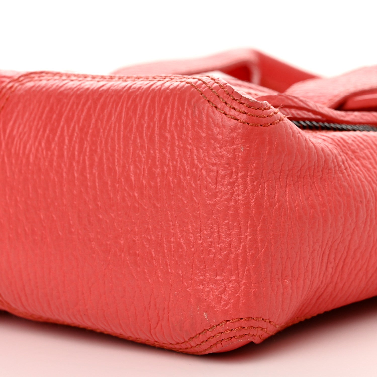 3.1 Phillip Lim Textured Calfskin Mini Pashli Satchel Raspberry 11 of 12