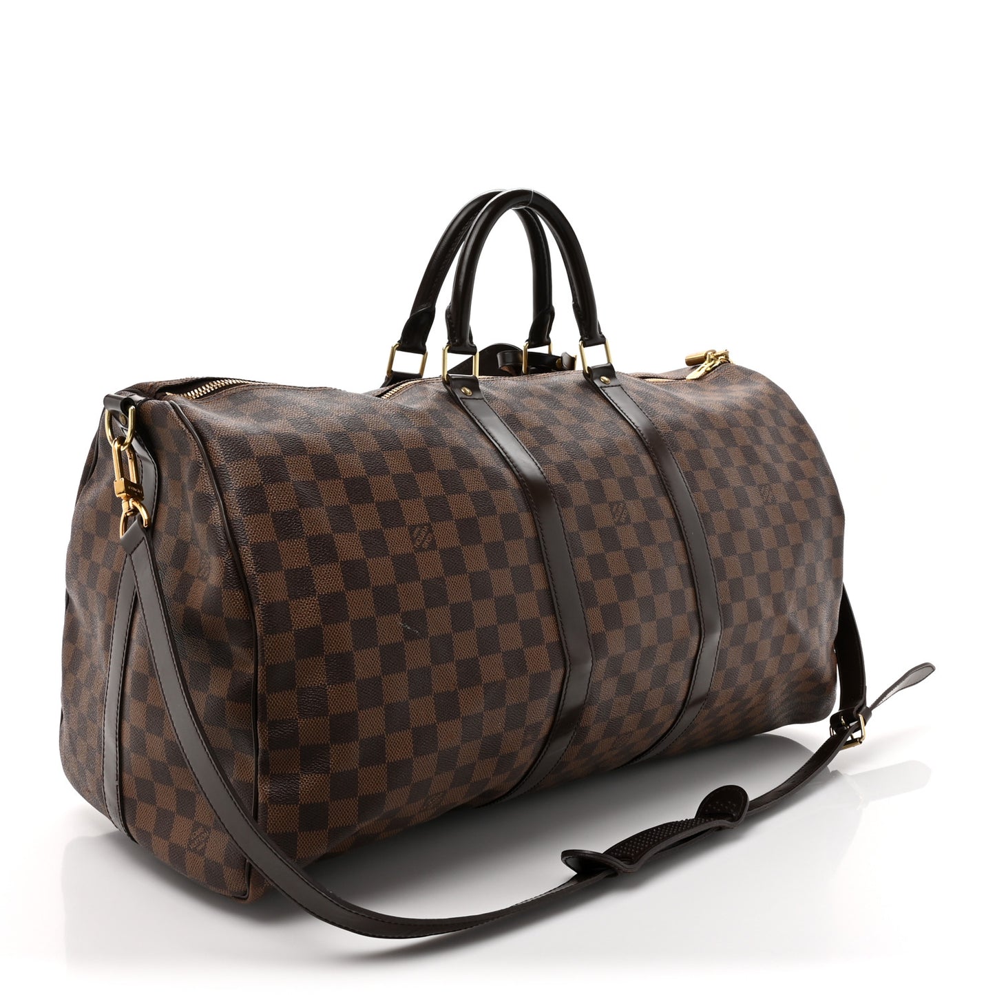 Damier Ebene Keepall Bandouliere 55