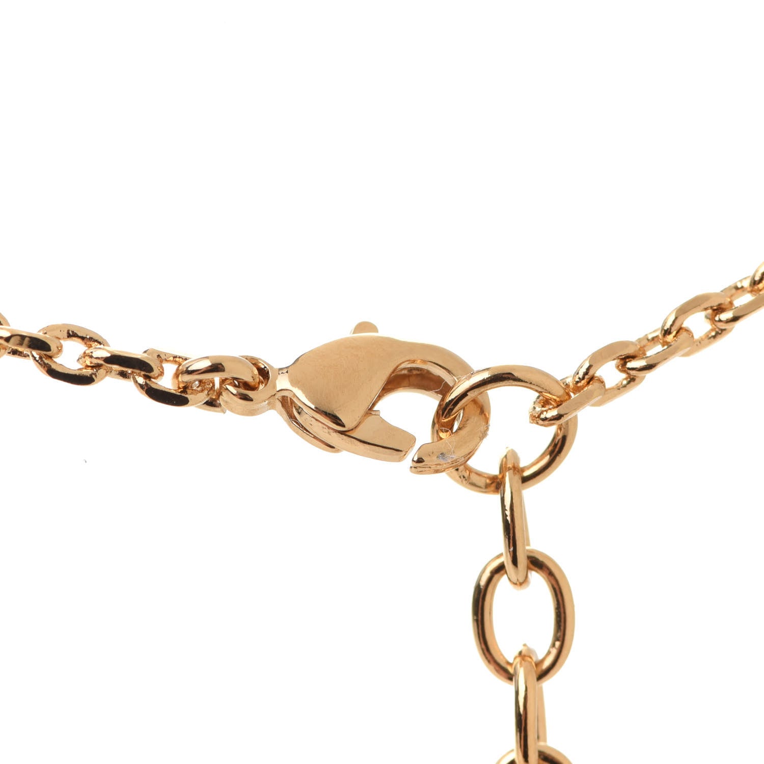 Christian Dior Pearl Petit CD Necklace Gold 5 of 7