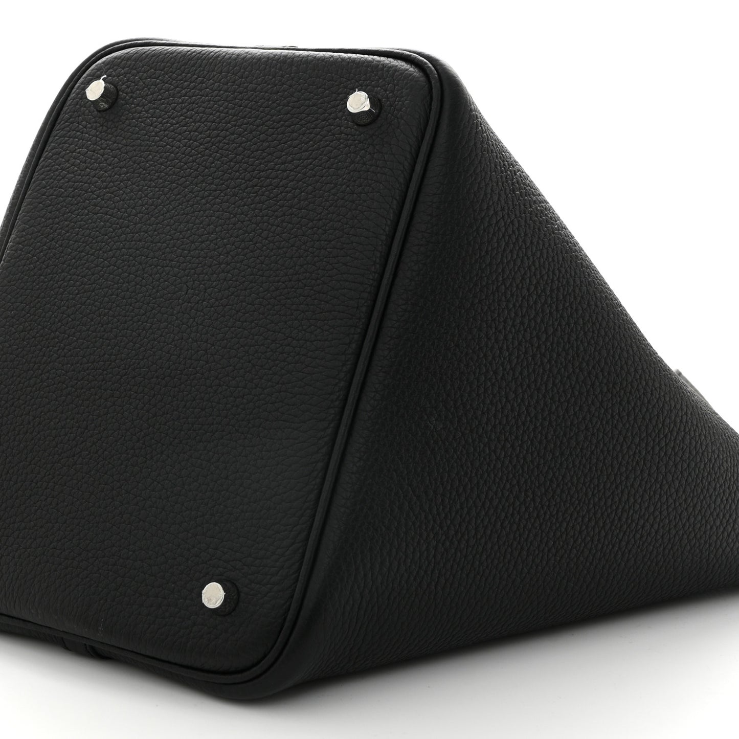 Taurillon Clemence Picotin Lock 22 MM Black