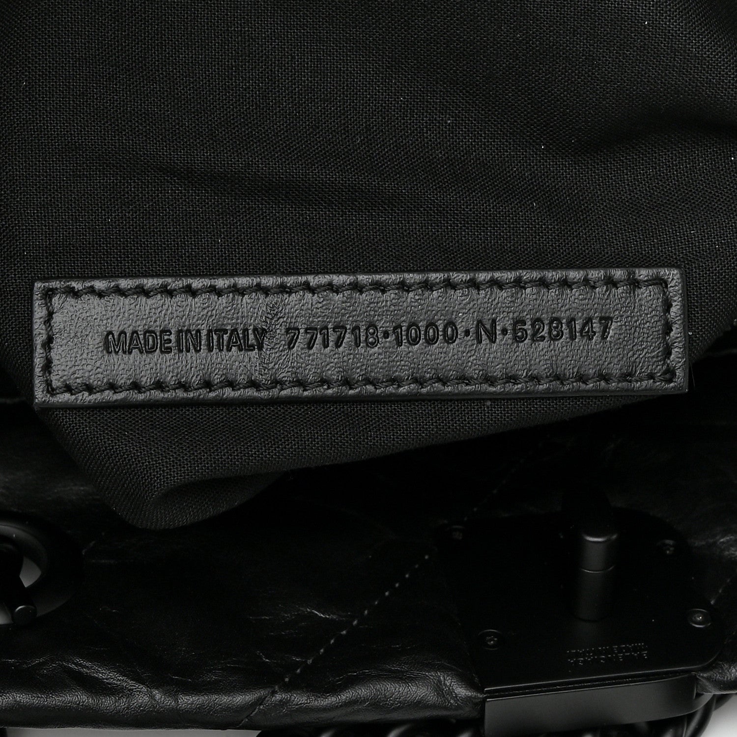 Balenciaga Crushed Calfskin Quilted Matte Black Hardware Large Crush Carry All Tote Bag Black 7 of 10