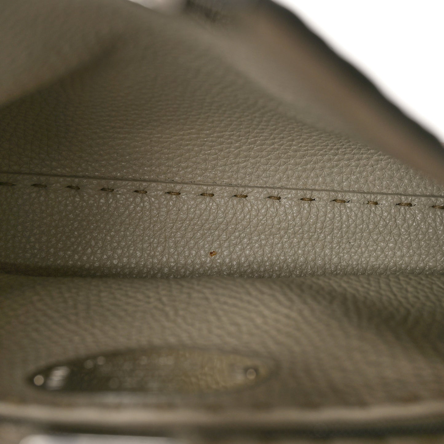 Cuoio Romano Selleria Bi-Color Medium Peekaboo Iconic Essentially Satchel Cipria Latte