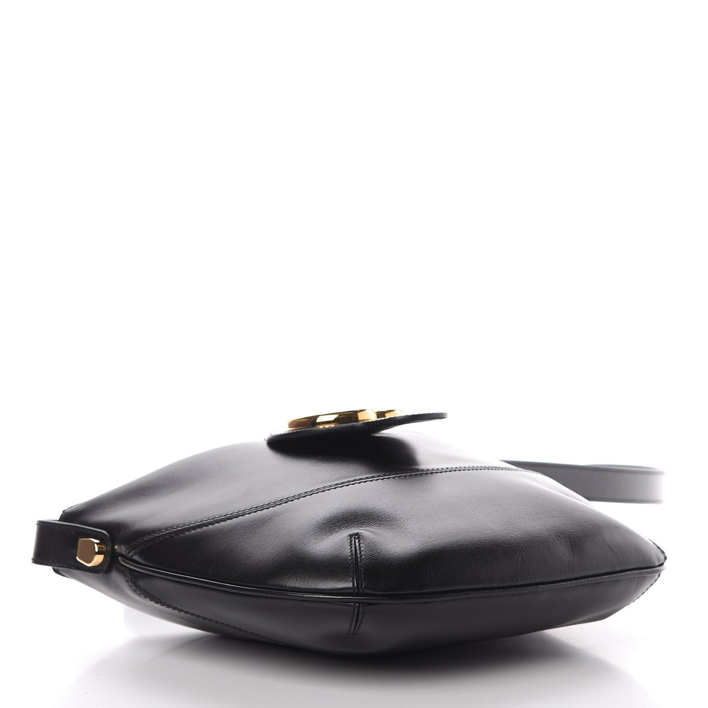 Calfskin Medium Arli Shoulder Bag Black