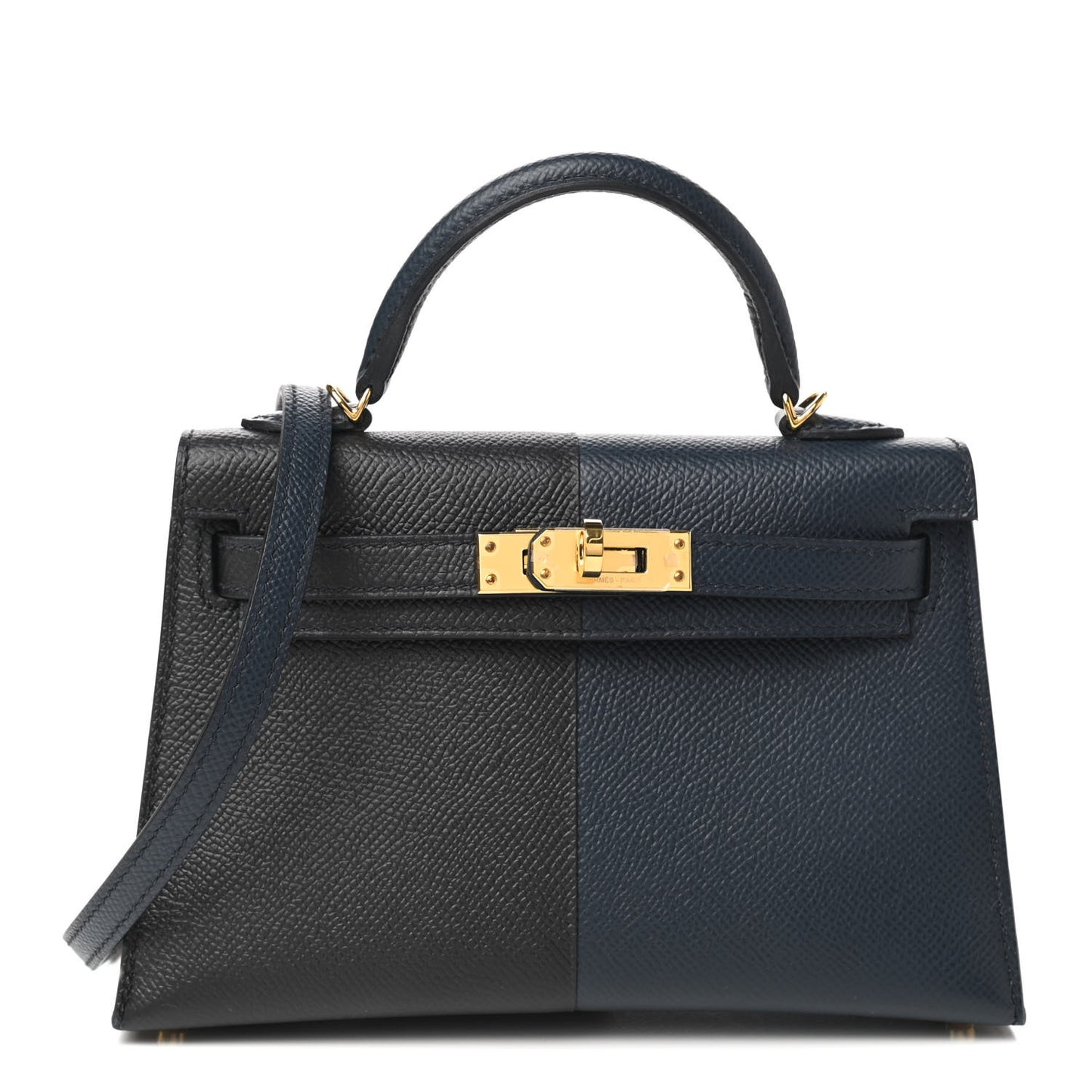 Epsom Casaque Mini Kelly Sellier 20 Black Bleu Indigo Rouge Grenat
