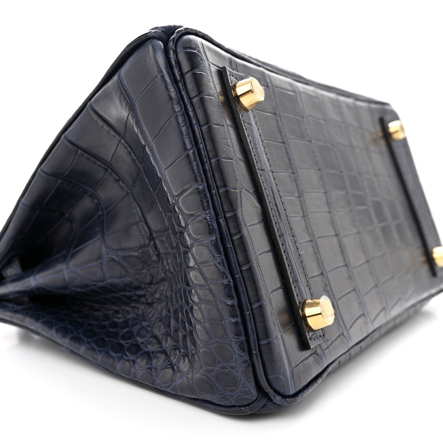 Matte Alligator Birkin 25 Bleu Indigo