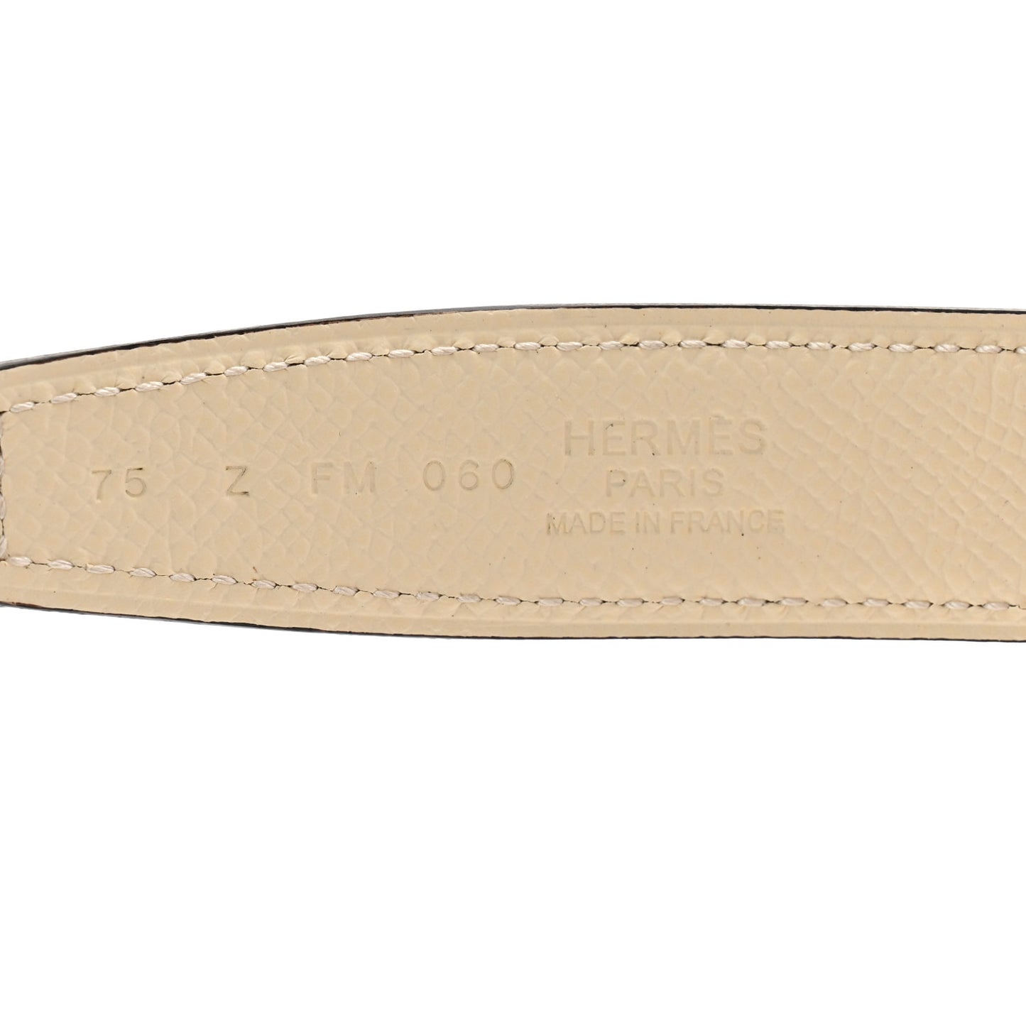 Swift Epsom 24mm Belt Strap 75 30 Craie Gold