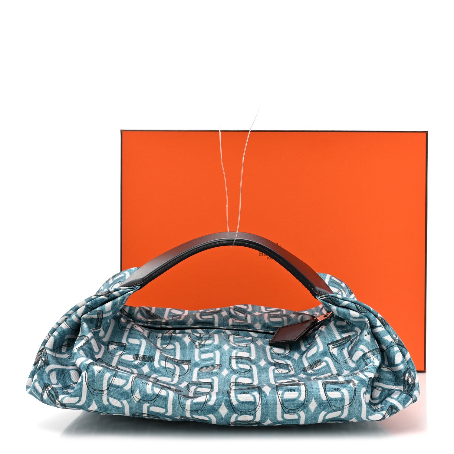 Hermes Silk Balusoie Bag 9 of 9