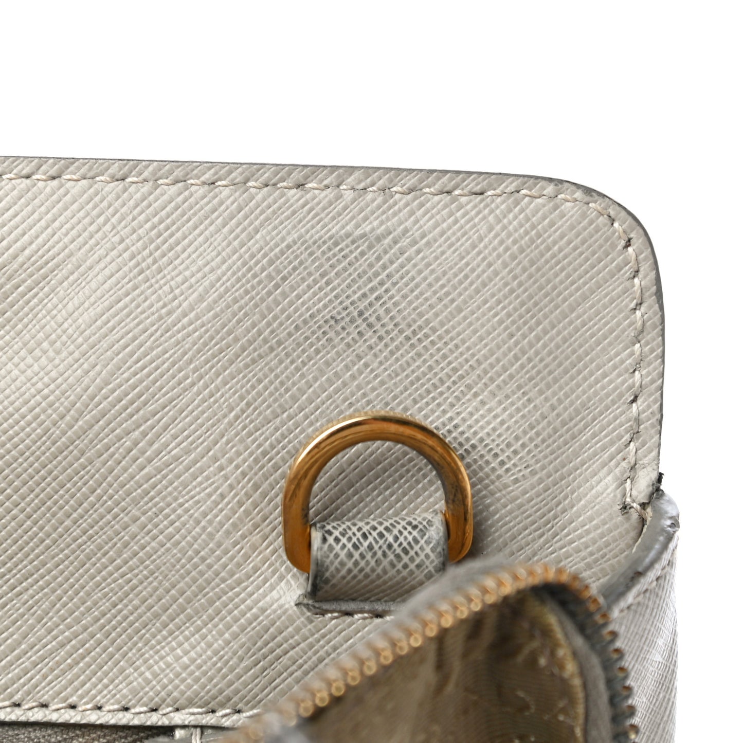 Saffiano Top Handle Tote Pomice