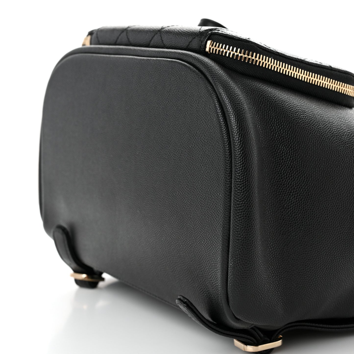 Caviar Quilted Business Affinity Backpack Black