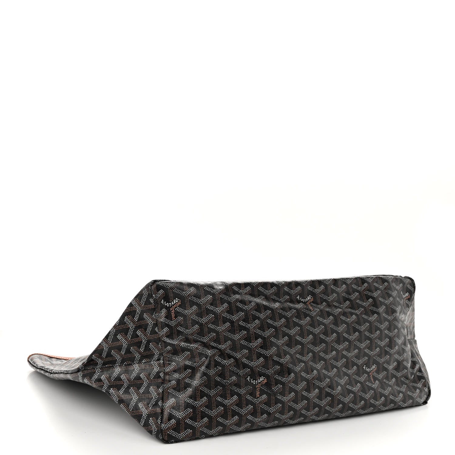 Goyard Goyardine Saint Louis GM Black Gold 4 of 11