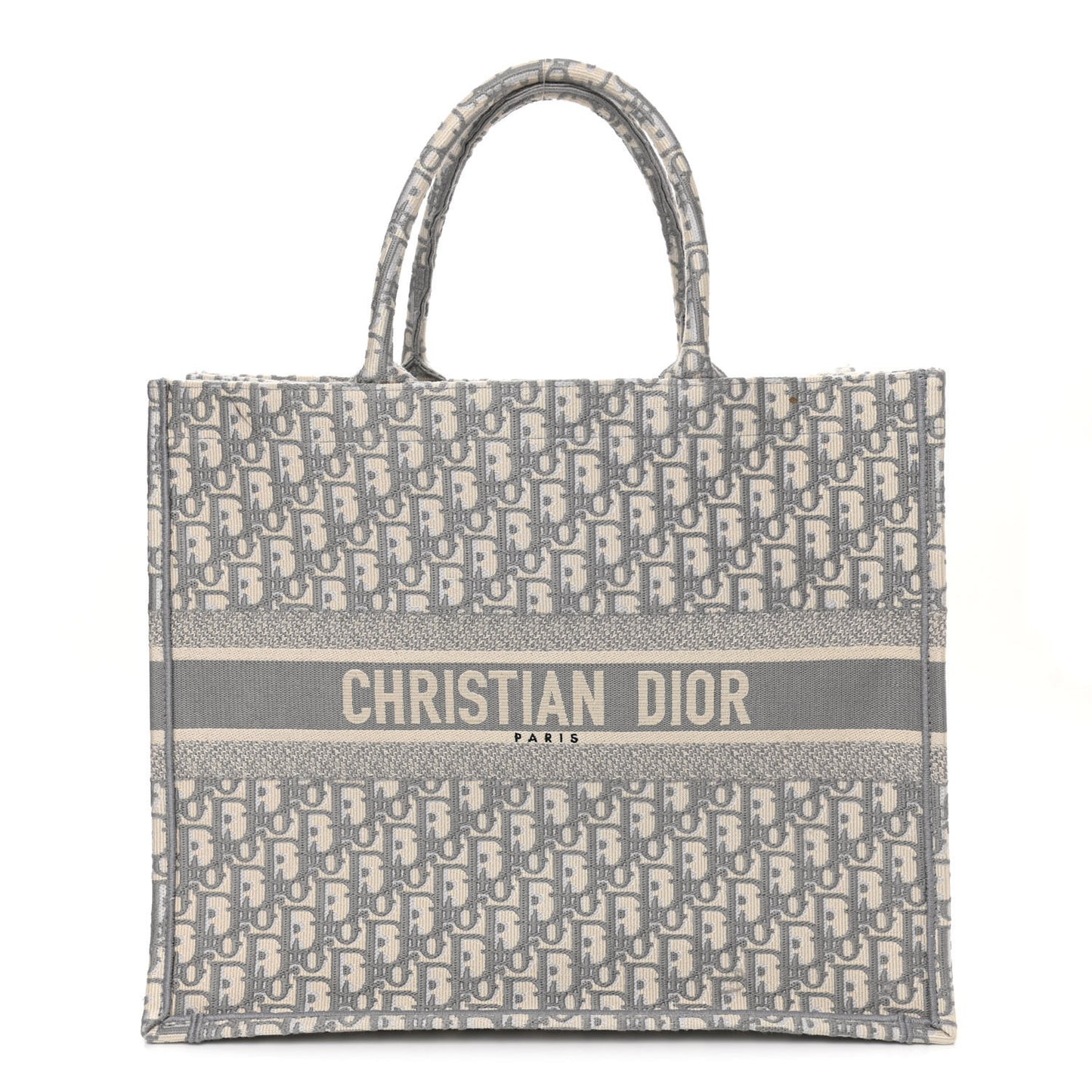 Oblique Large Book Tote Grey