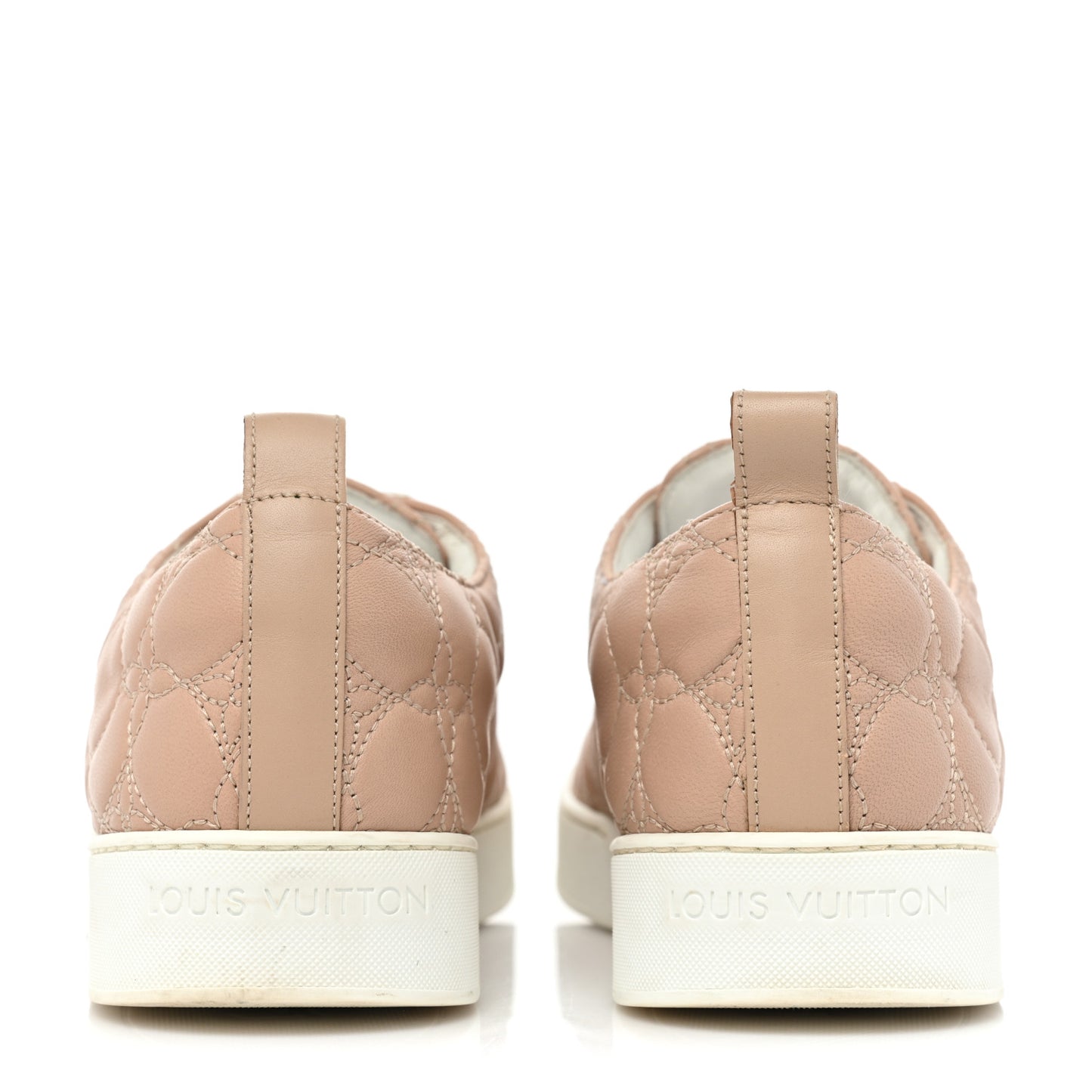 Calfskin Monogram Stellar Sneakers 37.5 Blush