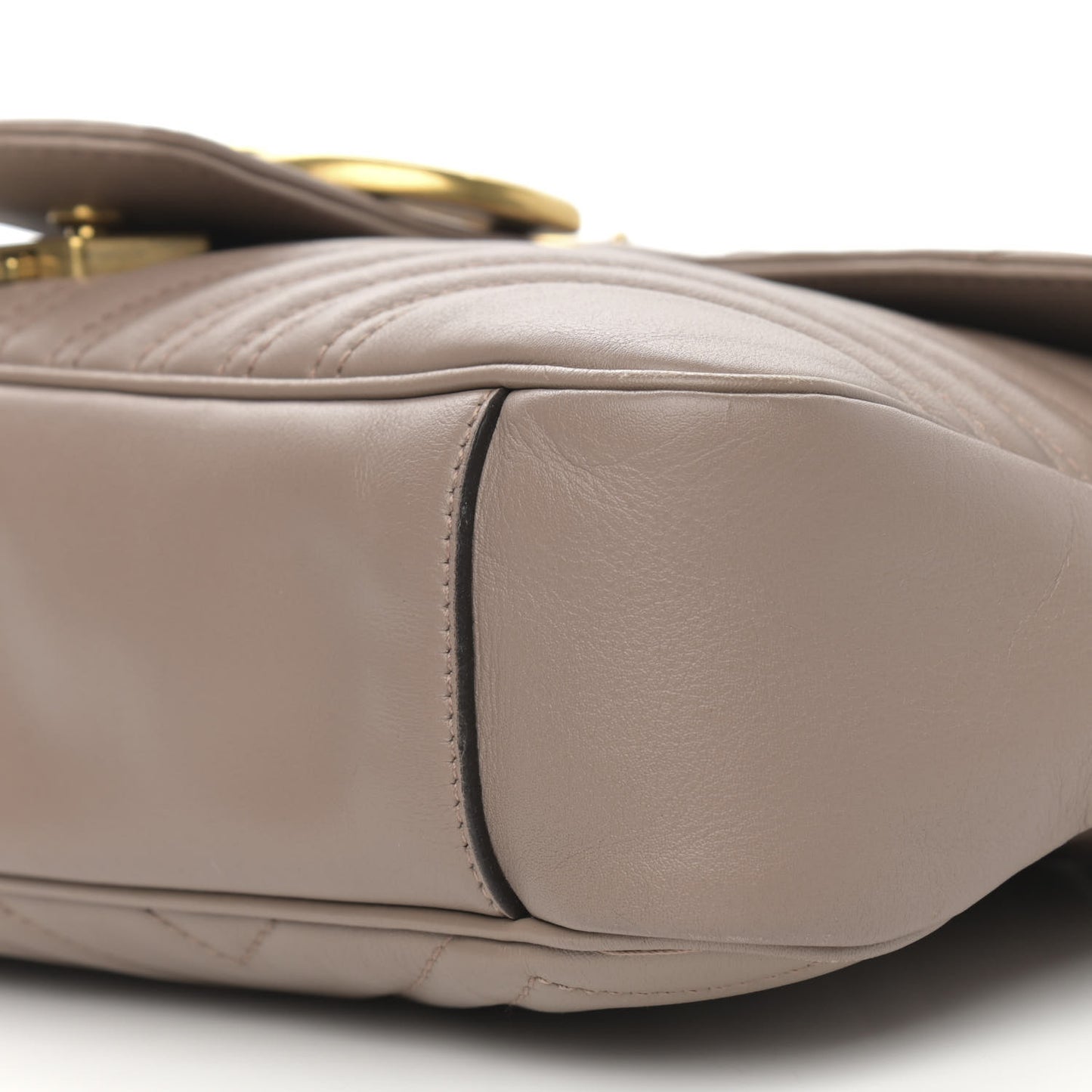 Calfskin Matelasse Medium GG Marmont Shoulder Bag Porcelain Rose