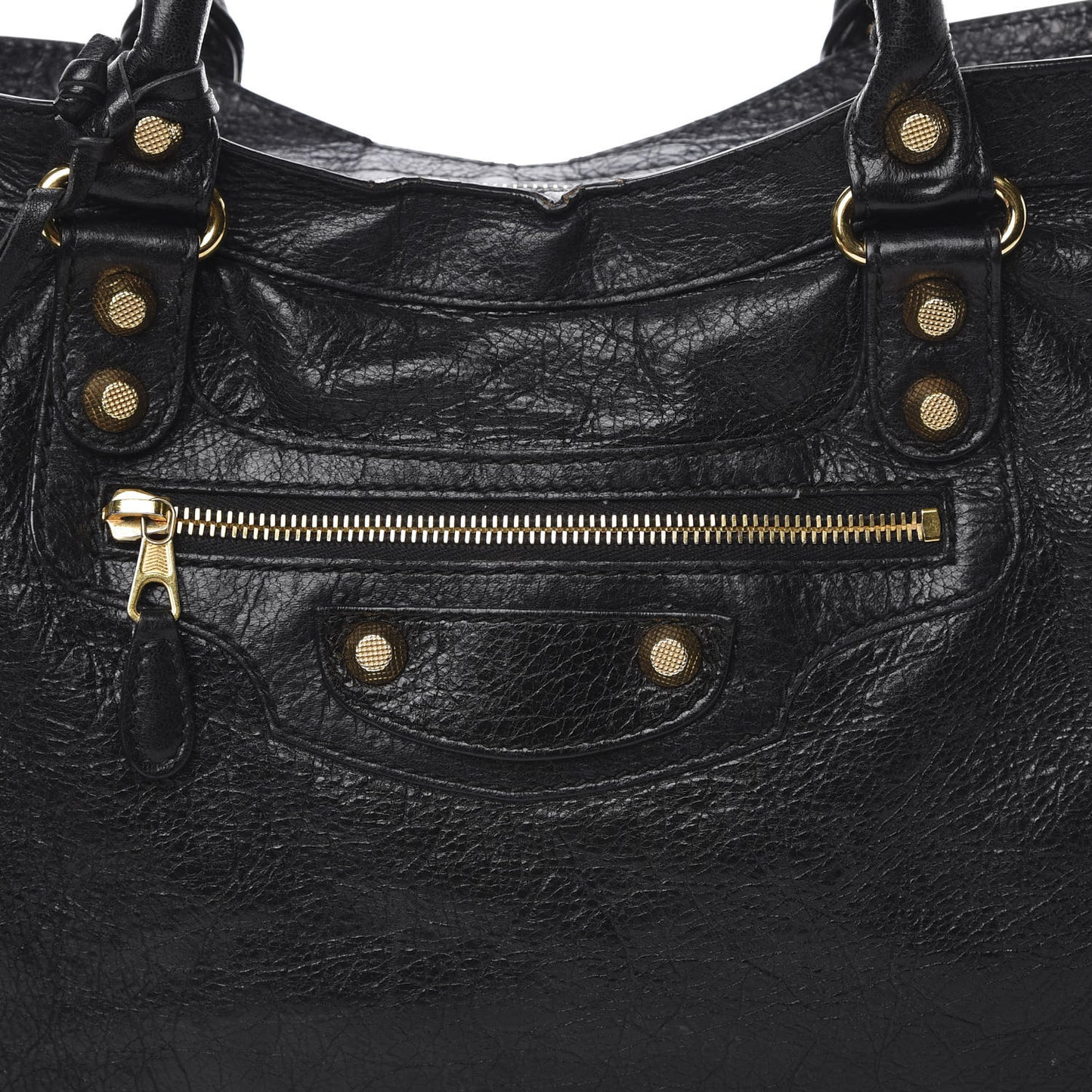 Agneau Giant 12 Gold Hardware City Black