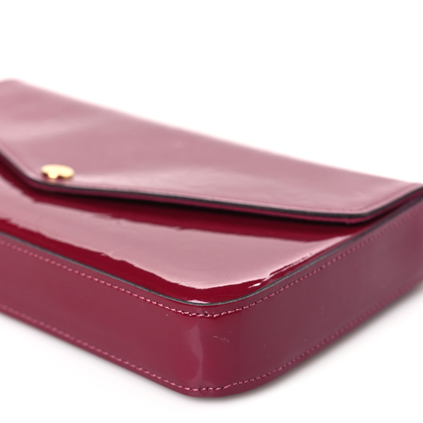 Vernis Felicie Chain Wallet Magenta