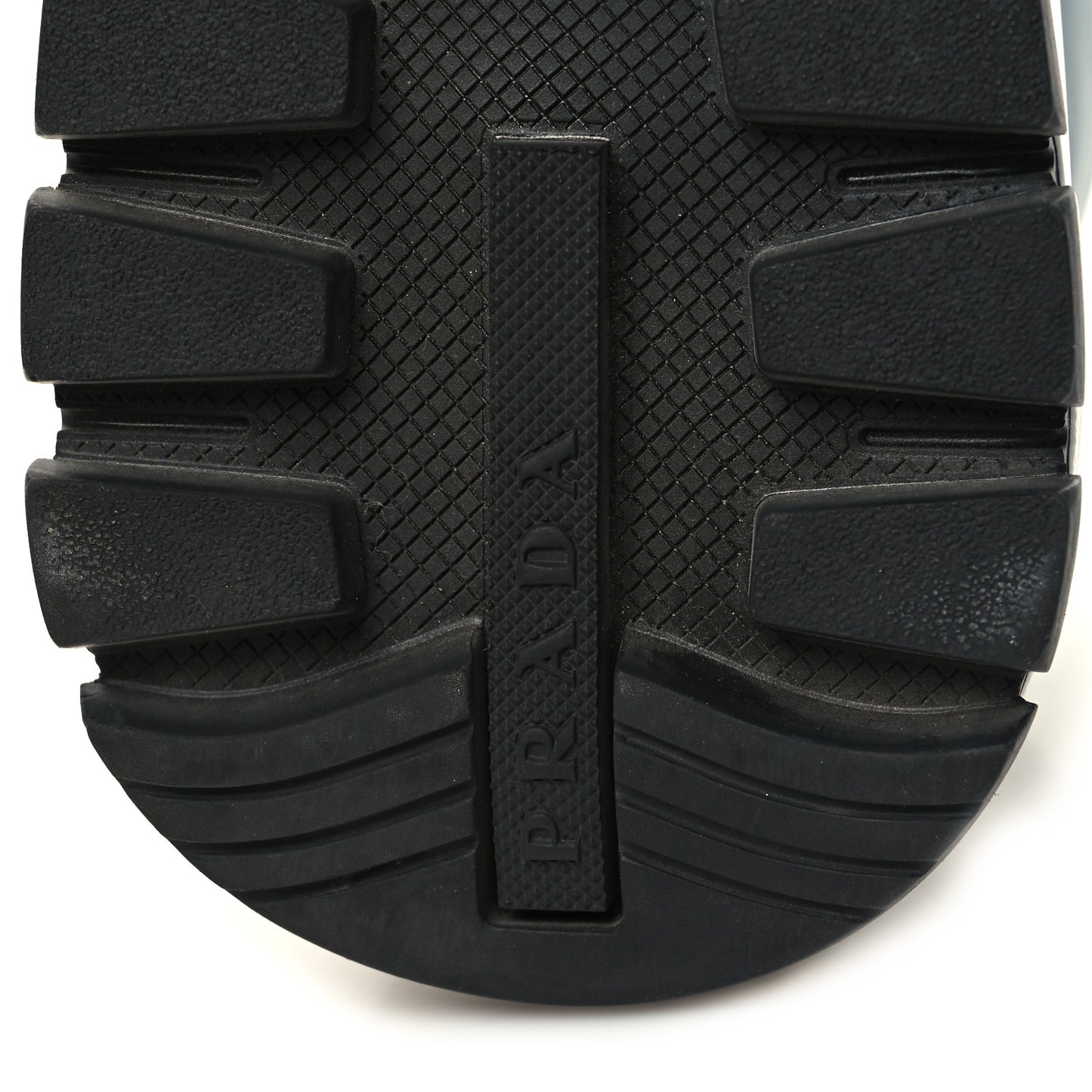 Re-Nylon Piuma Metal Triangle Logo Quilted 45mm Sneakers 39.5 Fiordaliso