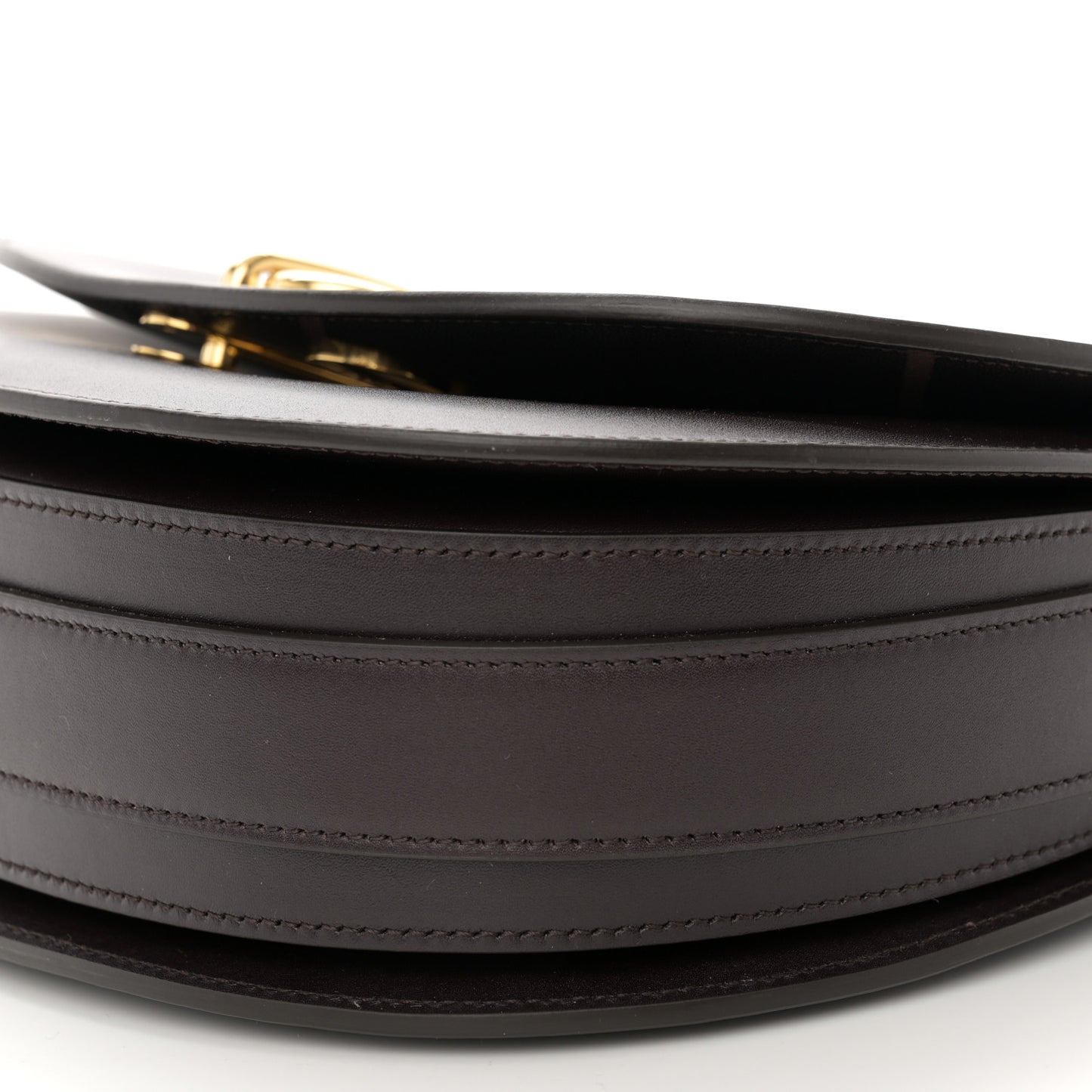 Calfskin Medium Rocking Horse Crossbody Brown