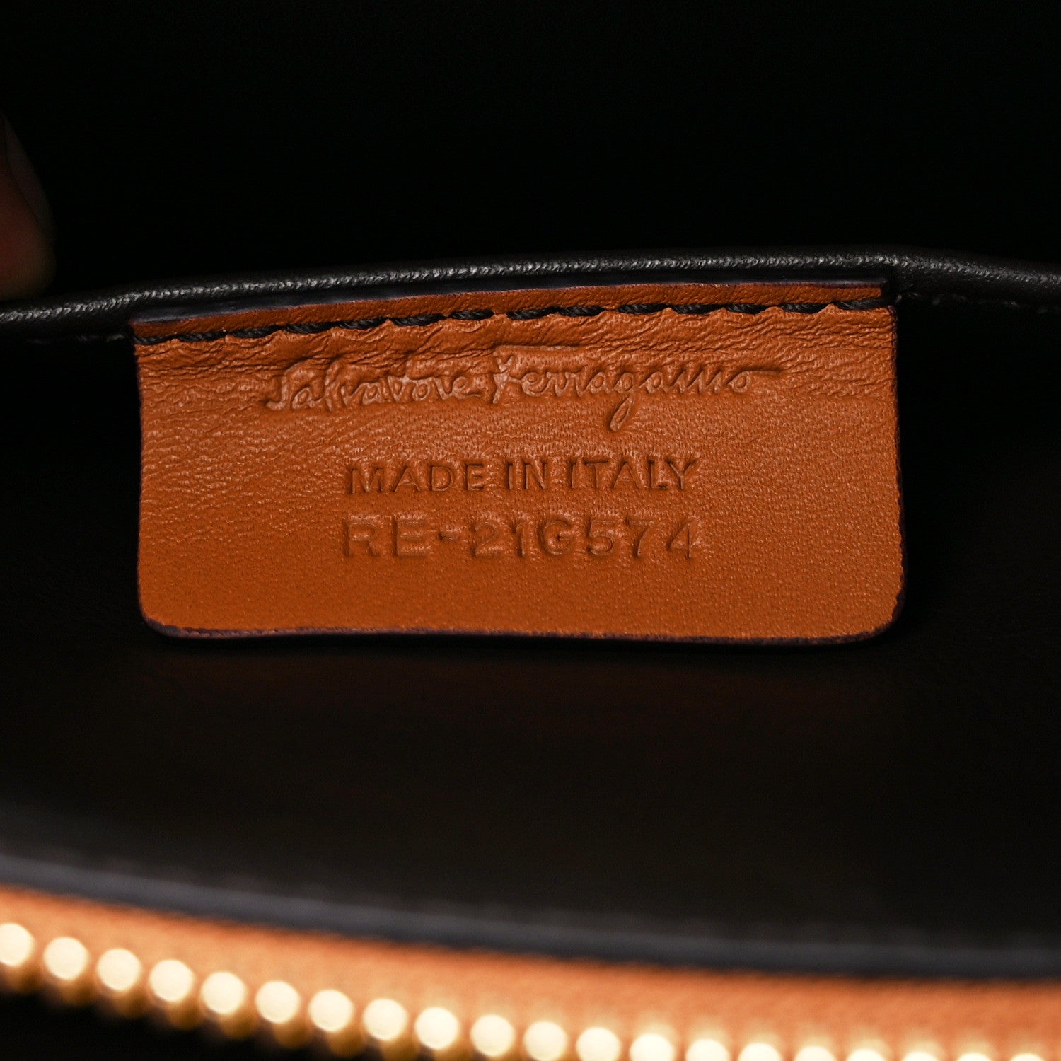 Salvatore Ferragamo Calfskin Fiore Shoulder Bag Sella 8 of 13