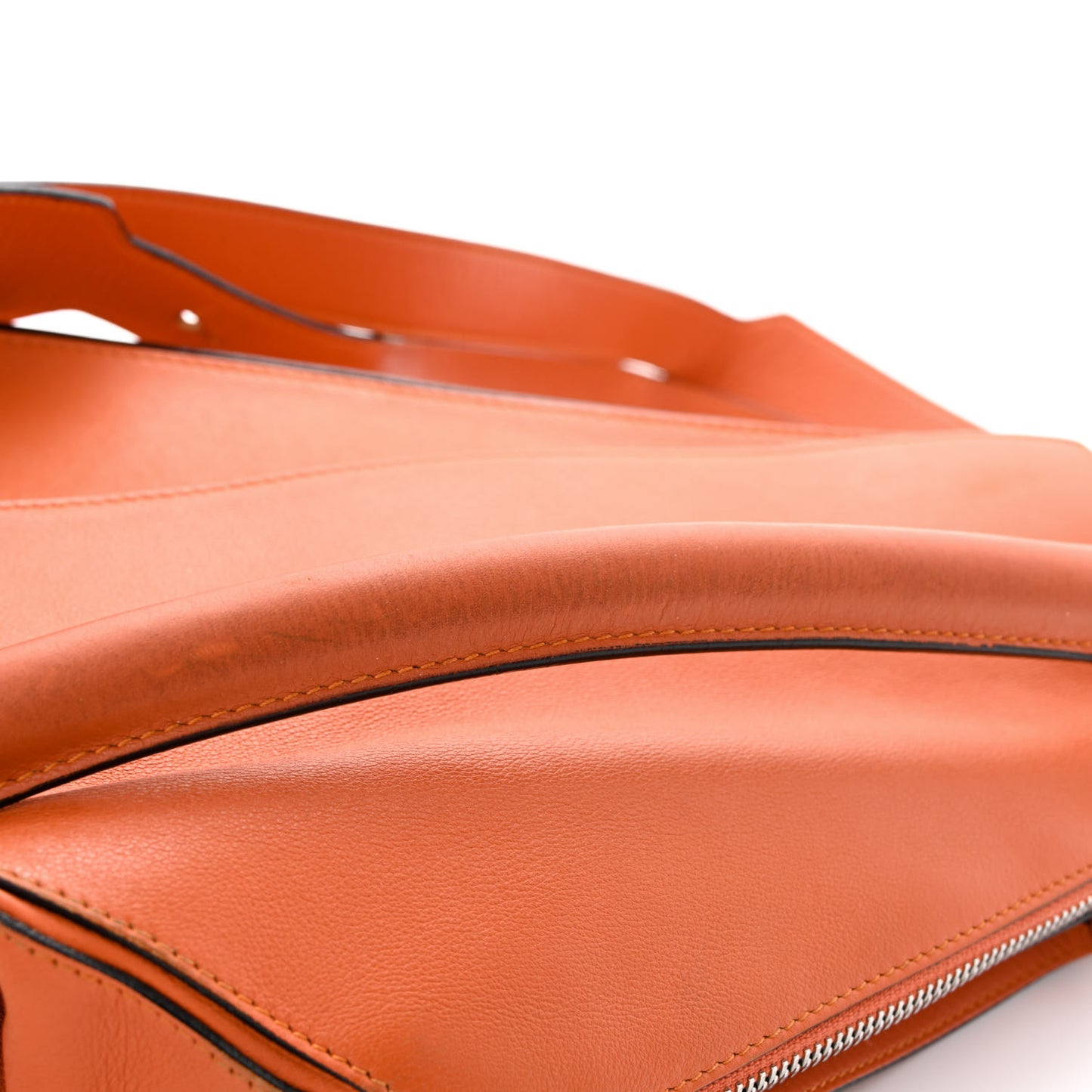 Calfskin Medium Puzzle Bag Orange