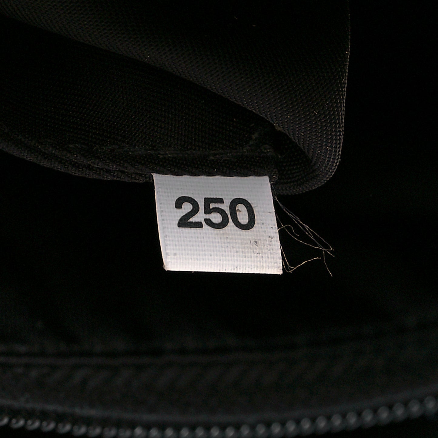 Nylon Saffiano Flame Backpack Black
