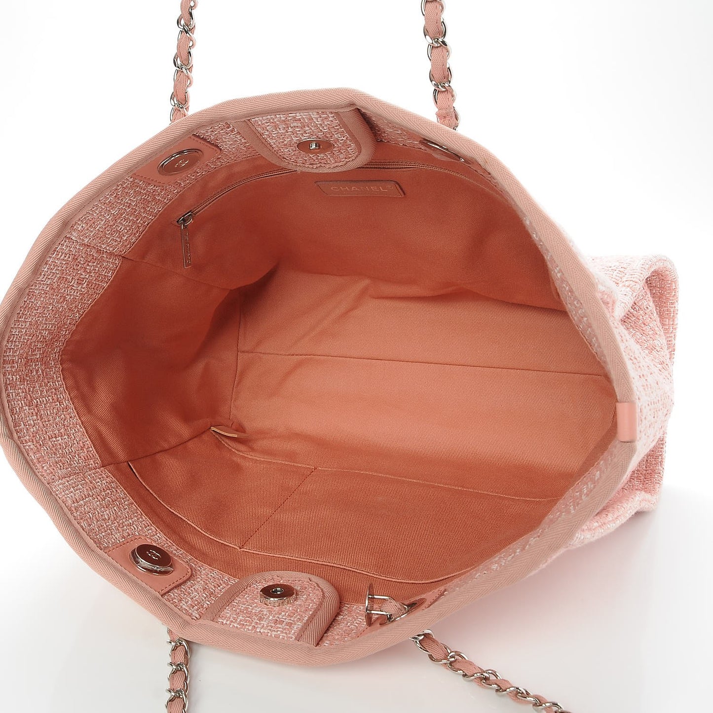 Canvas Deauville Small Tote Pink