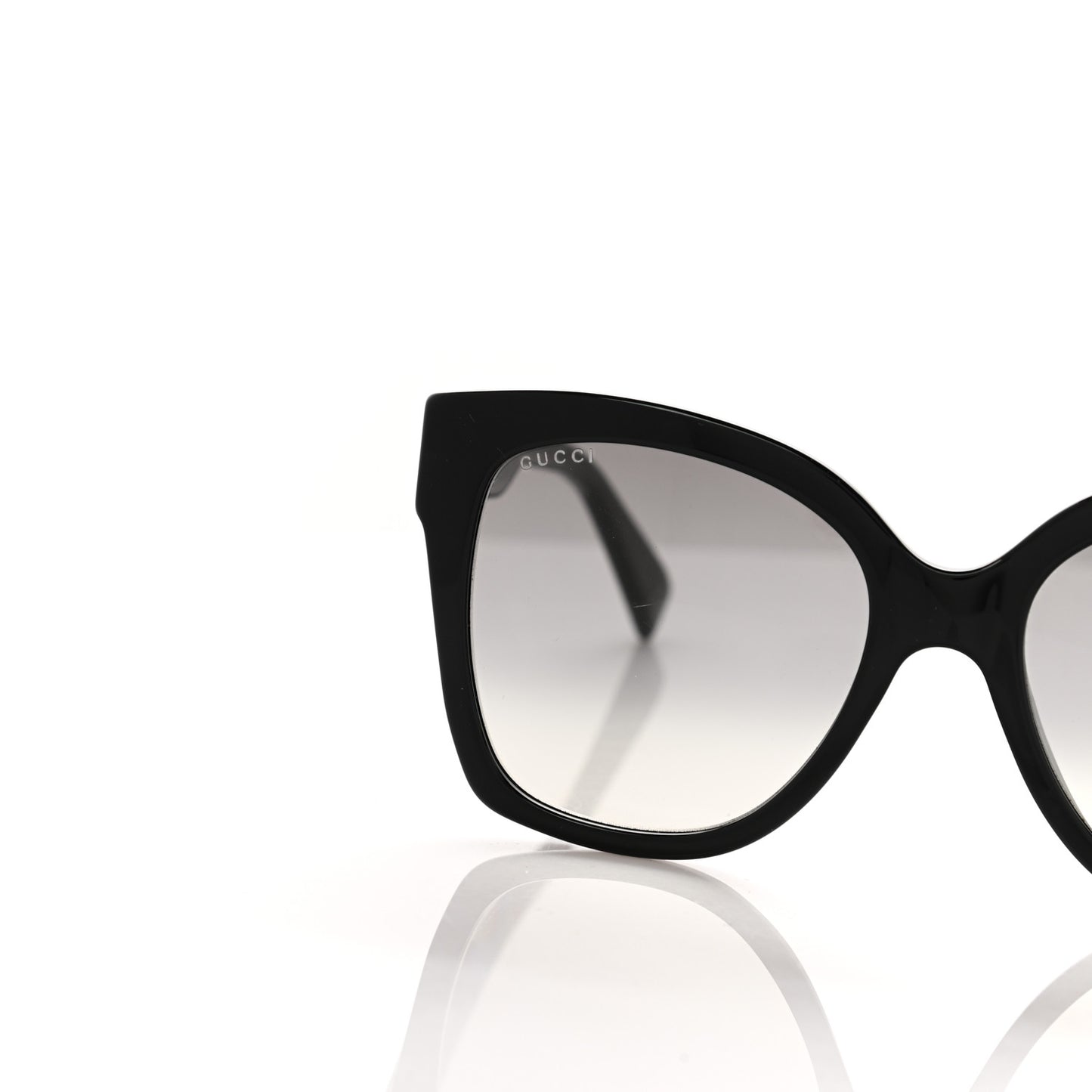 Acetate Square Frame Sunglasses GG0459S Black