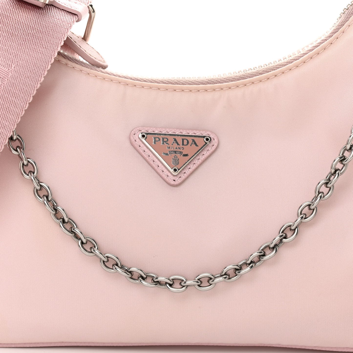 Nylon Re-Edition 2005 Shoulder Bag Alabastro
