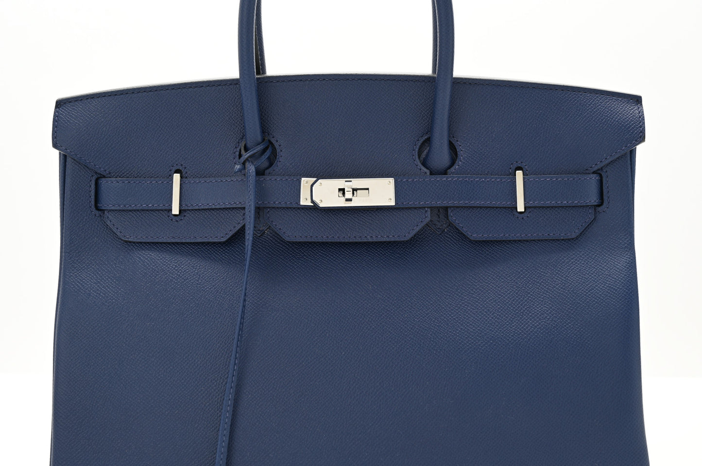 Epsom Horseshoe Birkin 35 Bleu Saphir