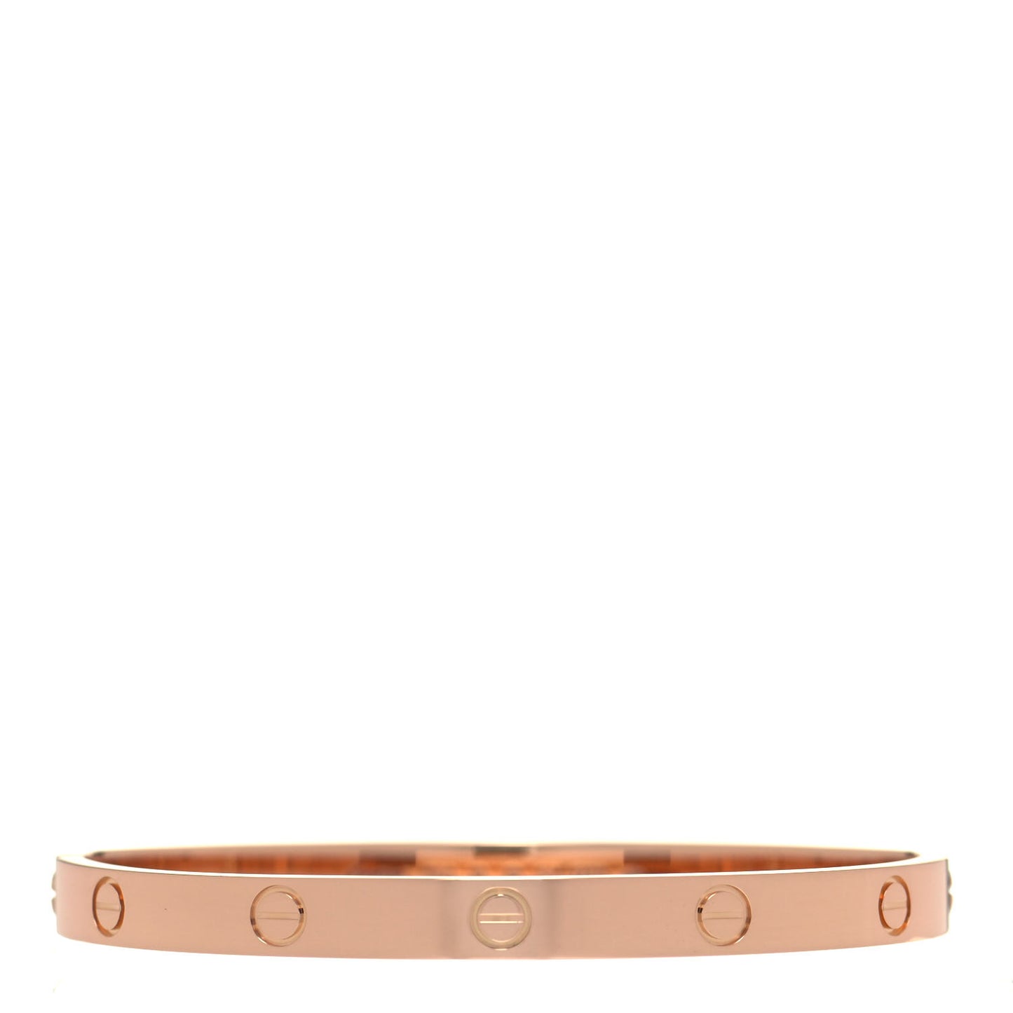 18K Pink Gold LOVE Bracelet 19