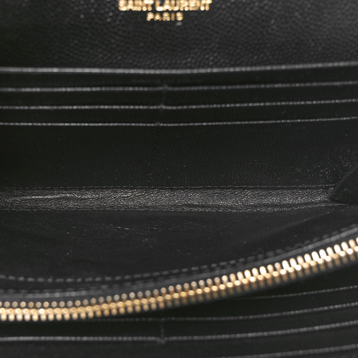 Grain De Poudre Mixed Matelasse Triquilt Large Monogram Wallet Black