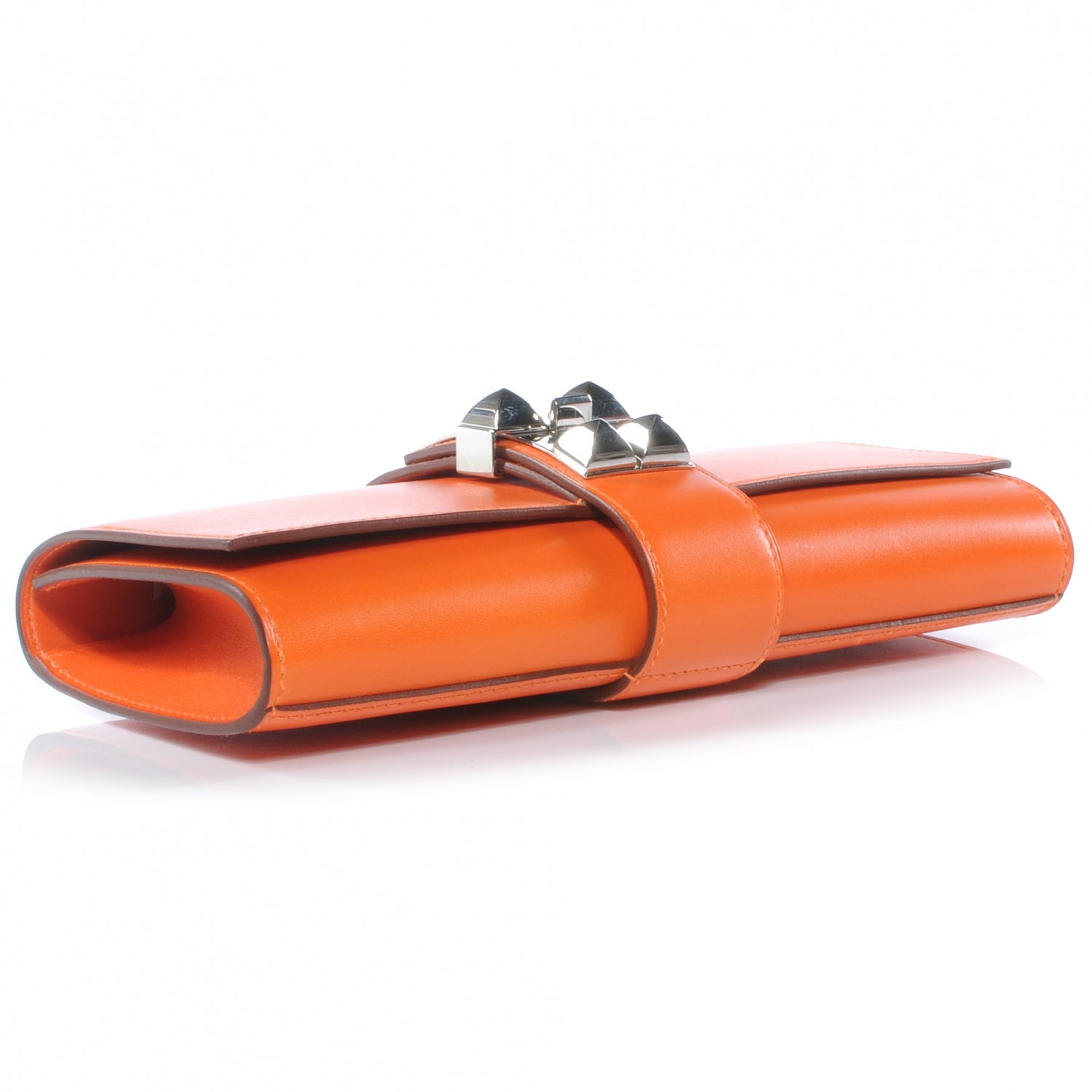 Hermes Box Medor 23 Clutch Orange 4 of 8