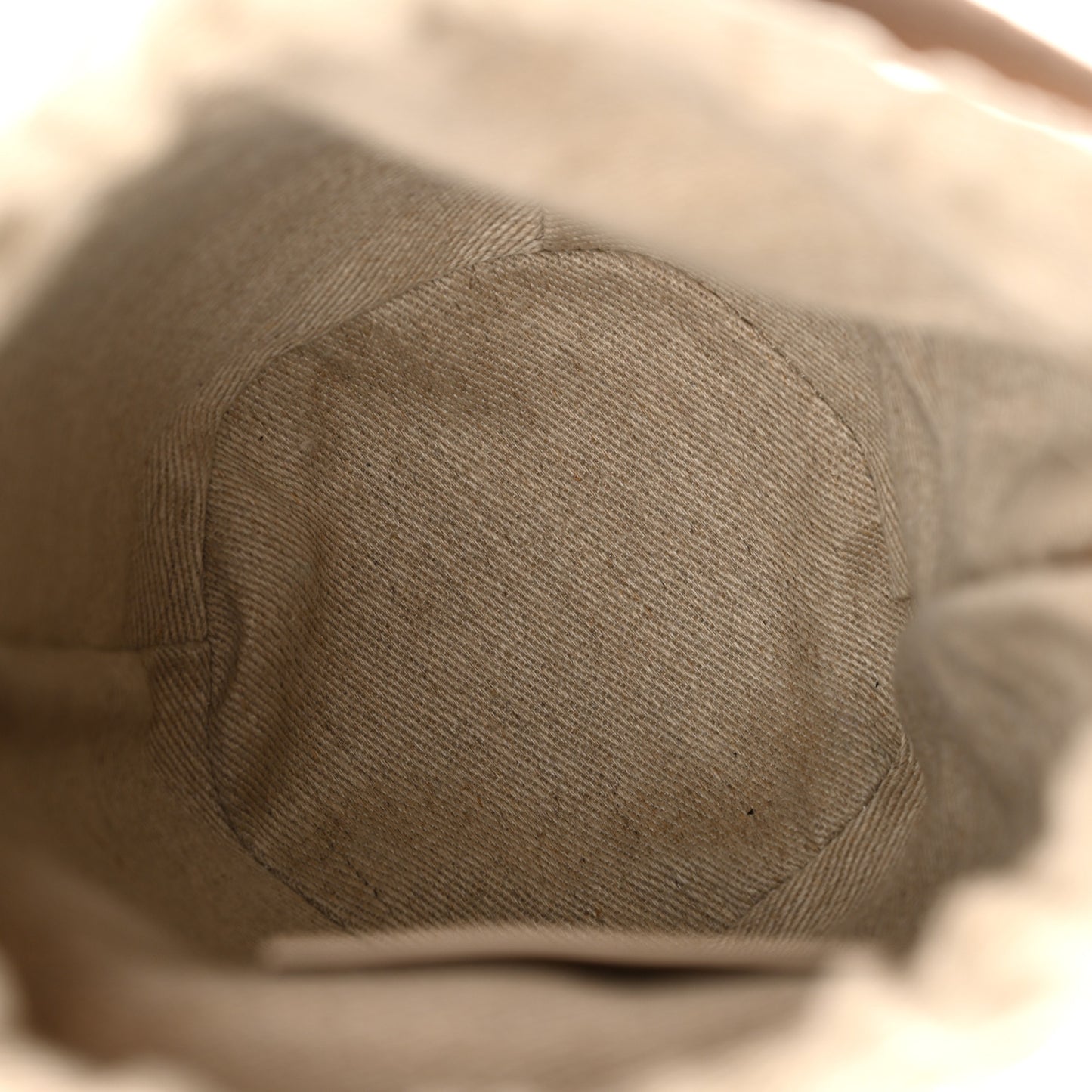 Natural Woven Fiber Small Woody Basket Blushy Beige