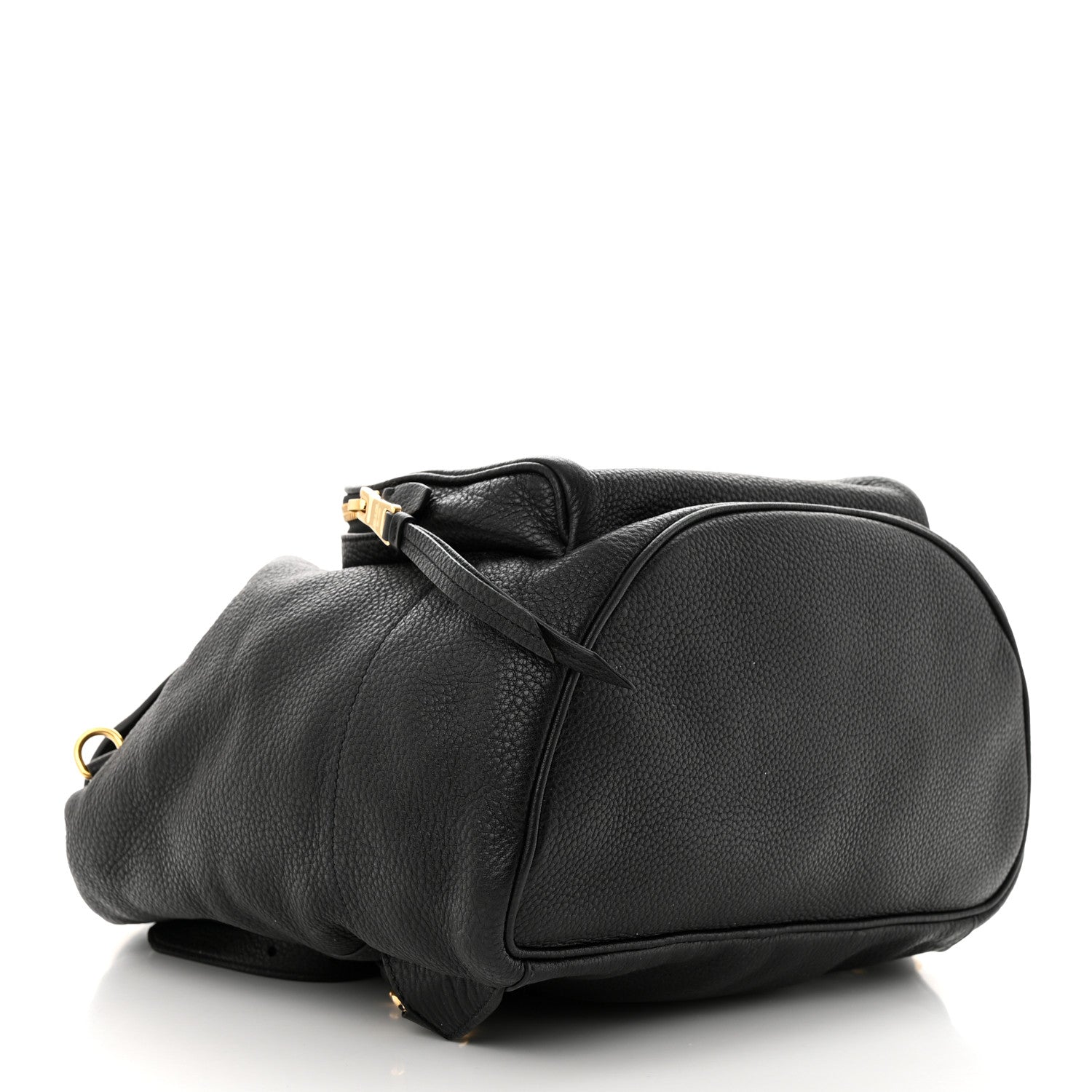 Prada Vitello Daino Backpack Black 4 of 10