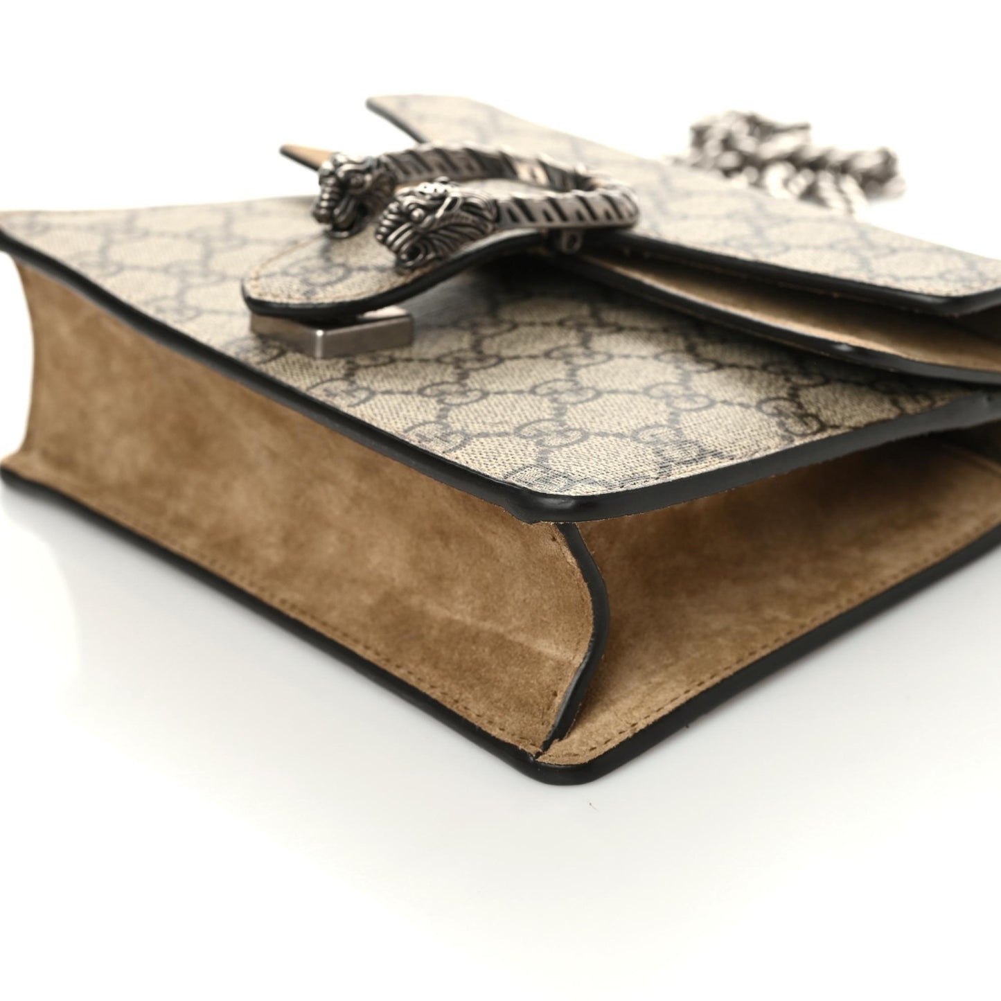 GG Supreme Monogram Mini Dionysus Shoulder Bag Taupe