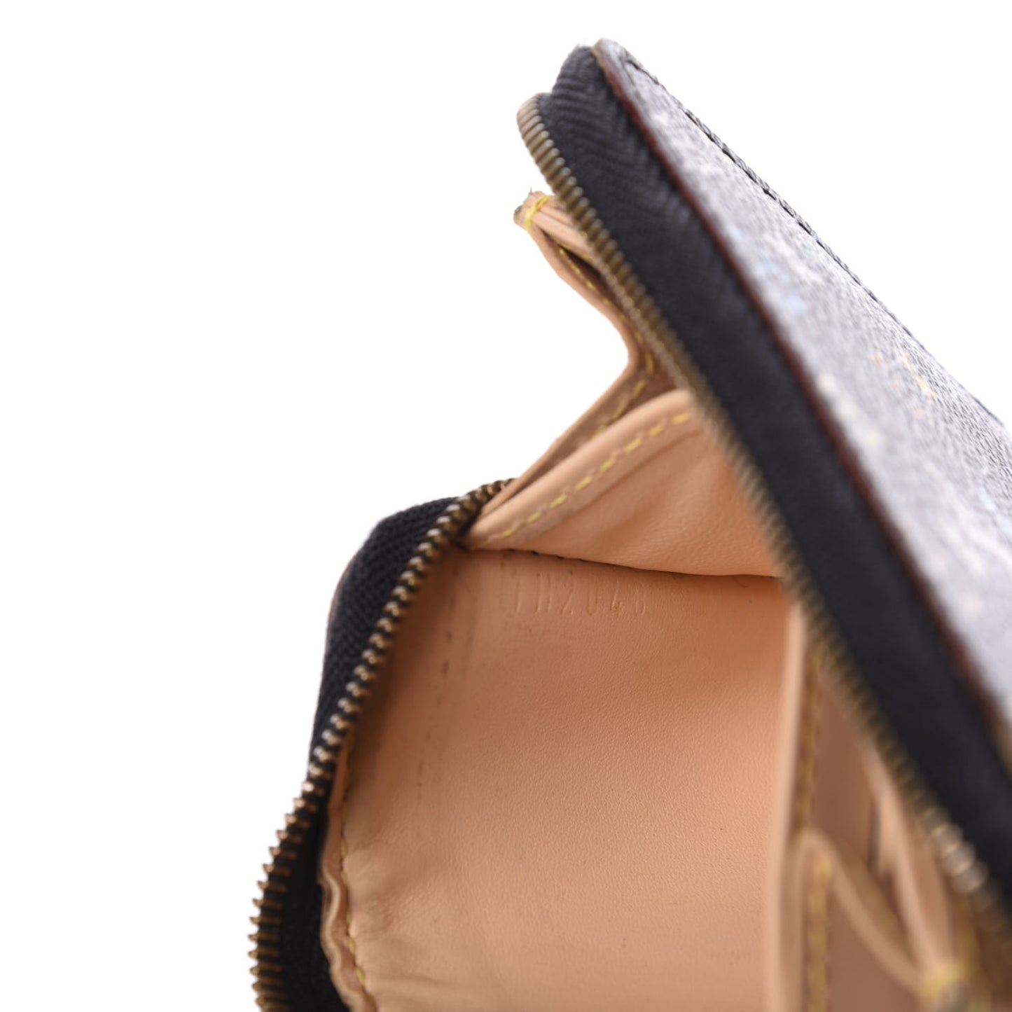 Monogram Multicolor Zippy Coin Purse Black