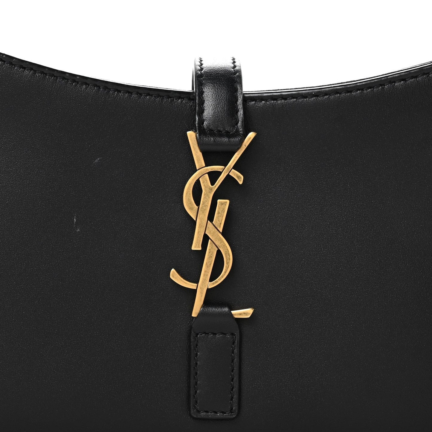 Smooth Calfskin Le 5 A 7 Mini Hobo Black