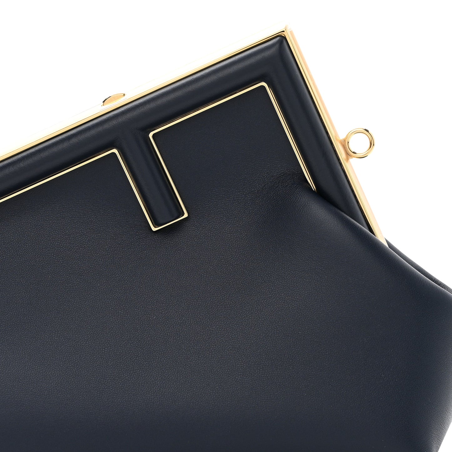 Shiny Nappa Medium Fendi First Dark Blue