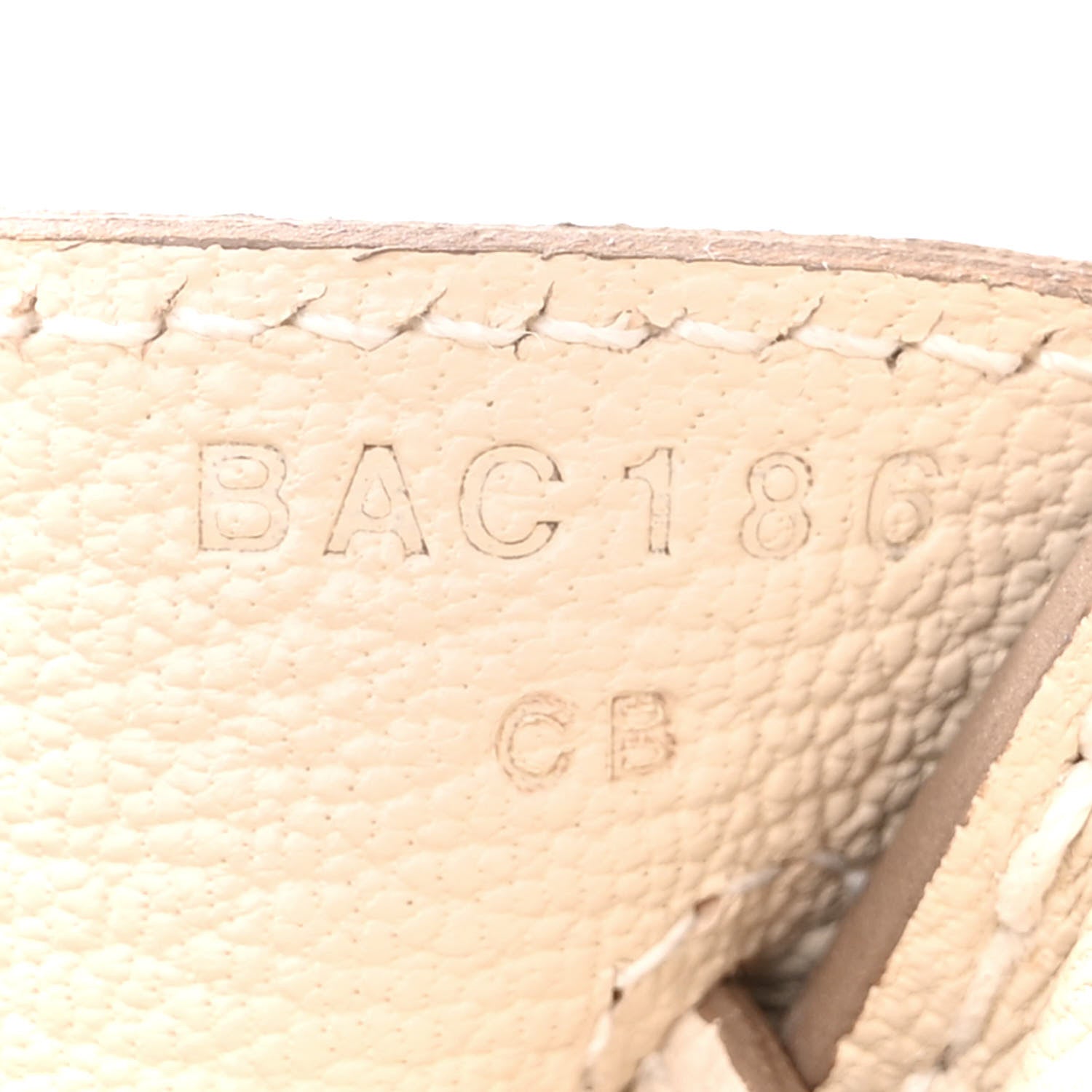 Hermes Togo Birkin 25 Craie 8 of 13