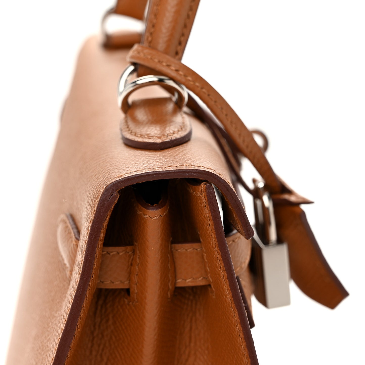 Epsom Verso Kelly Sellier 25 Caramel Jaune Ambre